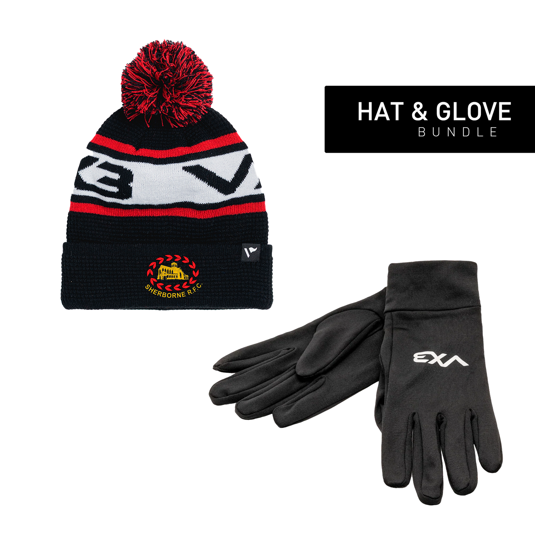 Sherborne RFC (Youth) - Hat & Glove Bundle
