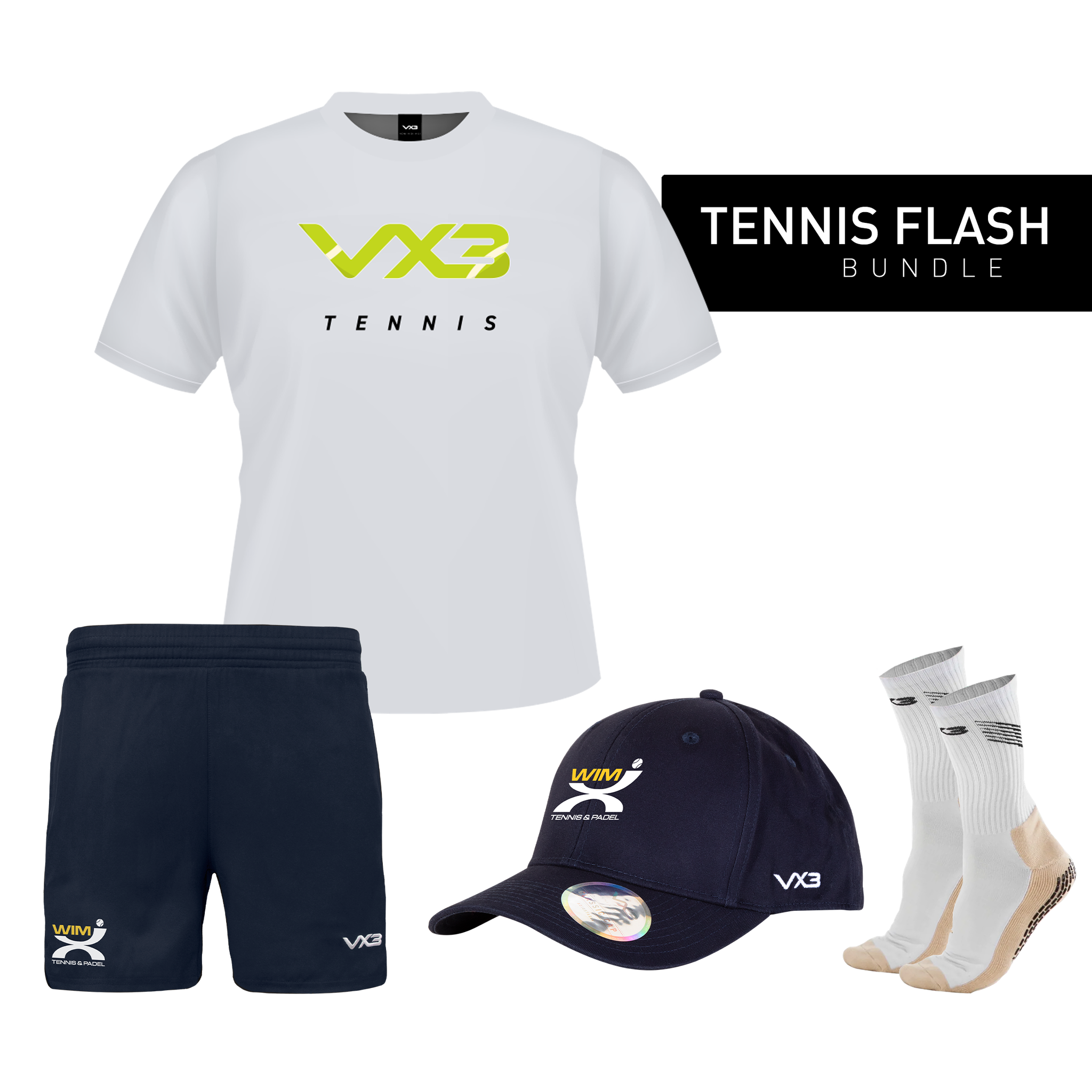 Wimx Tennis & Padel Tennis - Flash Bundle