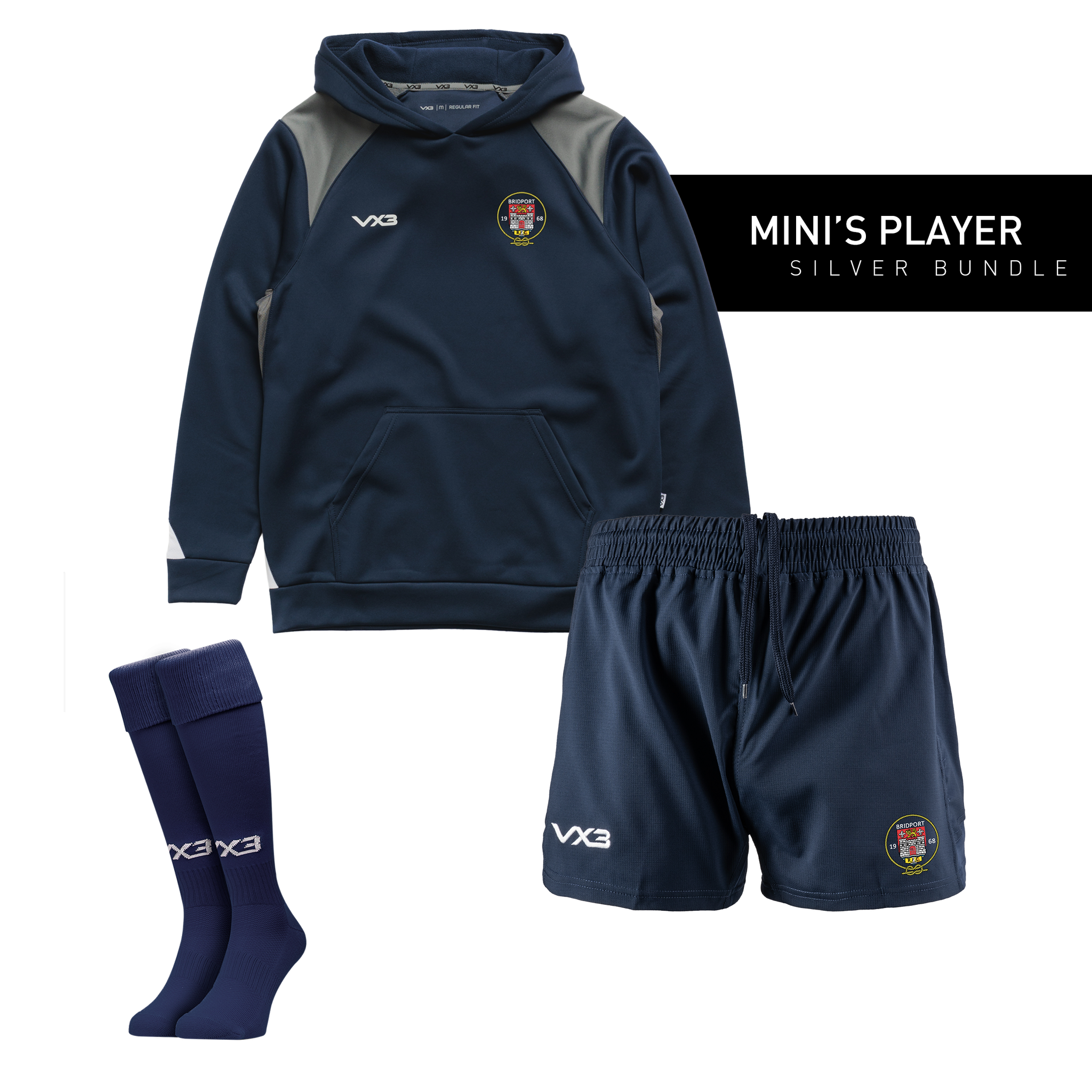 Bridport RFC Mini's Player Silver Bundle