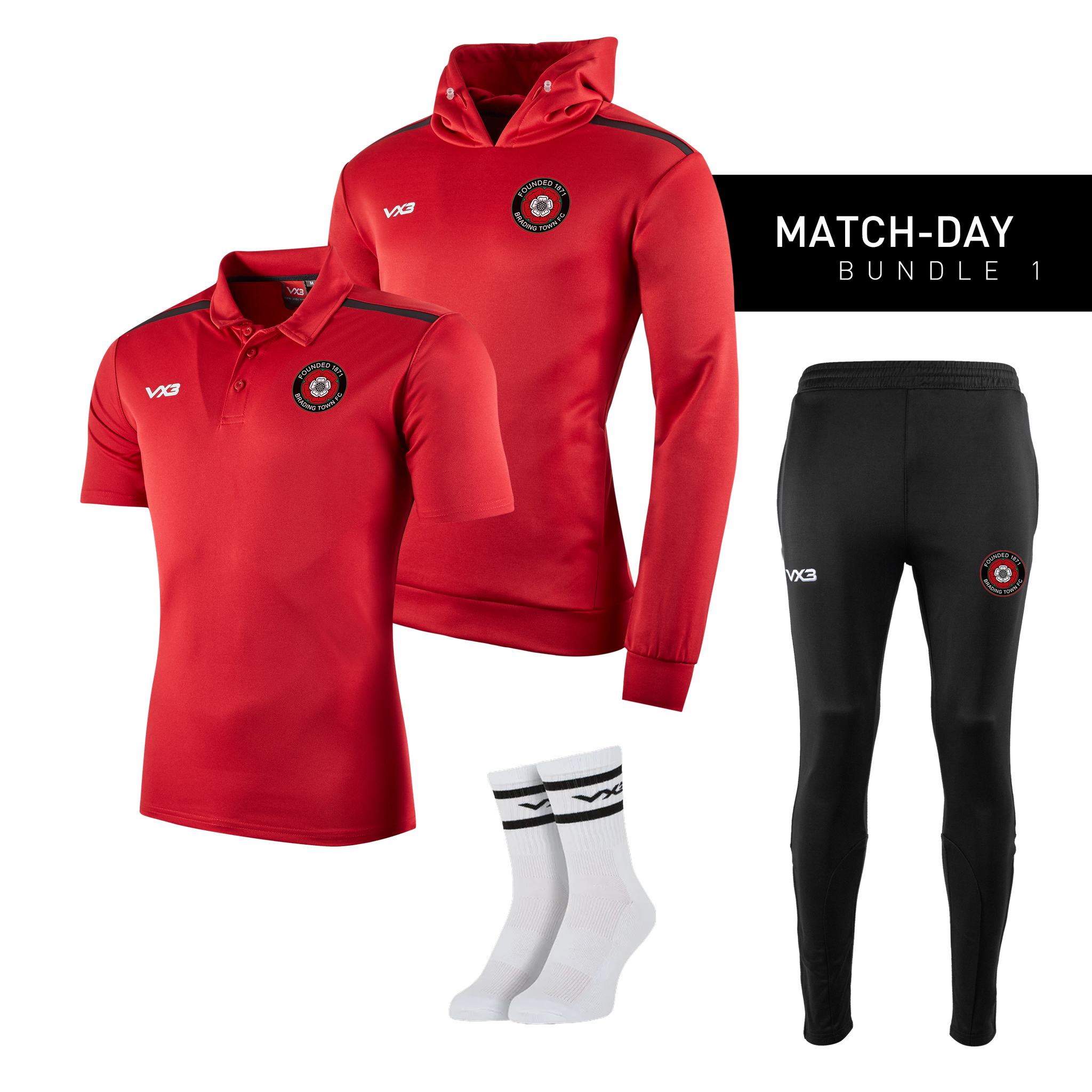 Brading Town FC Match-Day Bundle 1