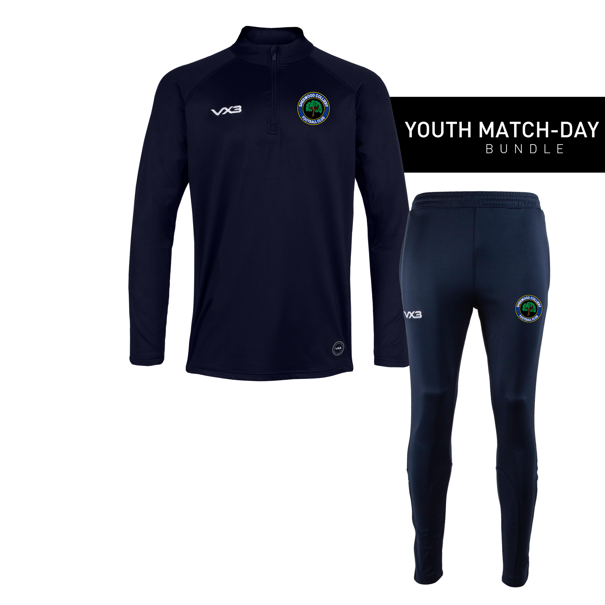 Sherwood Colliery FC Youth Match-Day Bundle