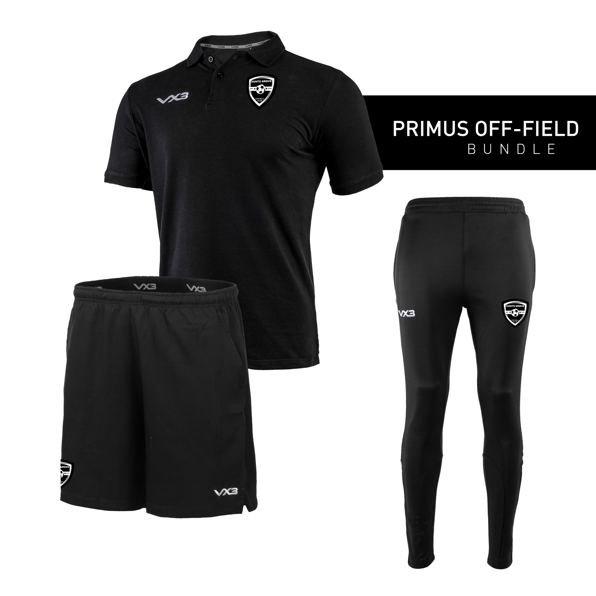 Hunts Grove Youth FC Primus Off-Field Bundle