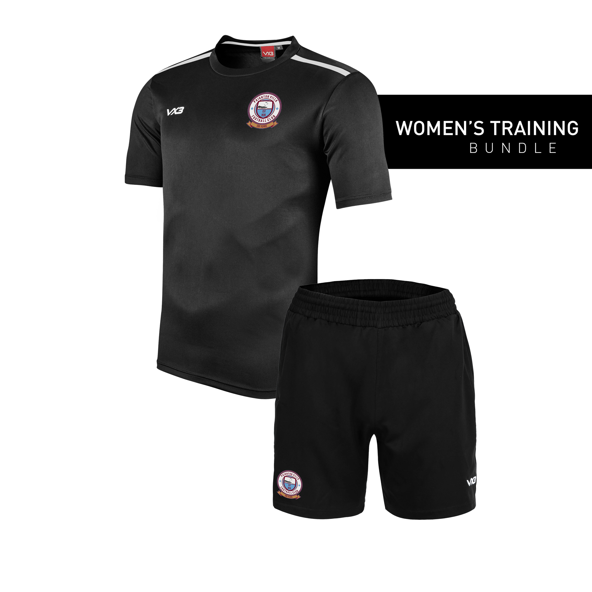 Paignton Villa FC Anniversary Women's Training Bundle