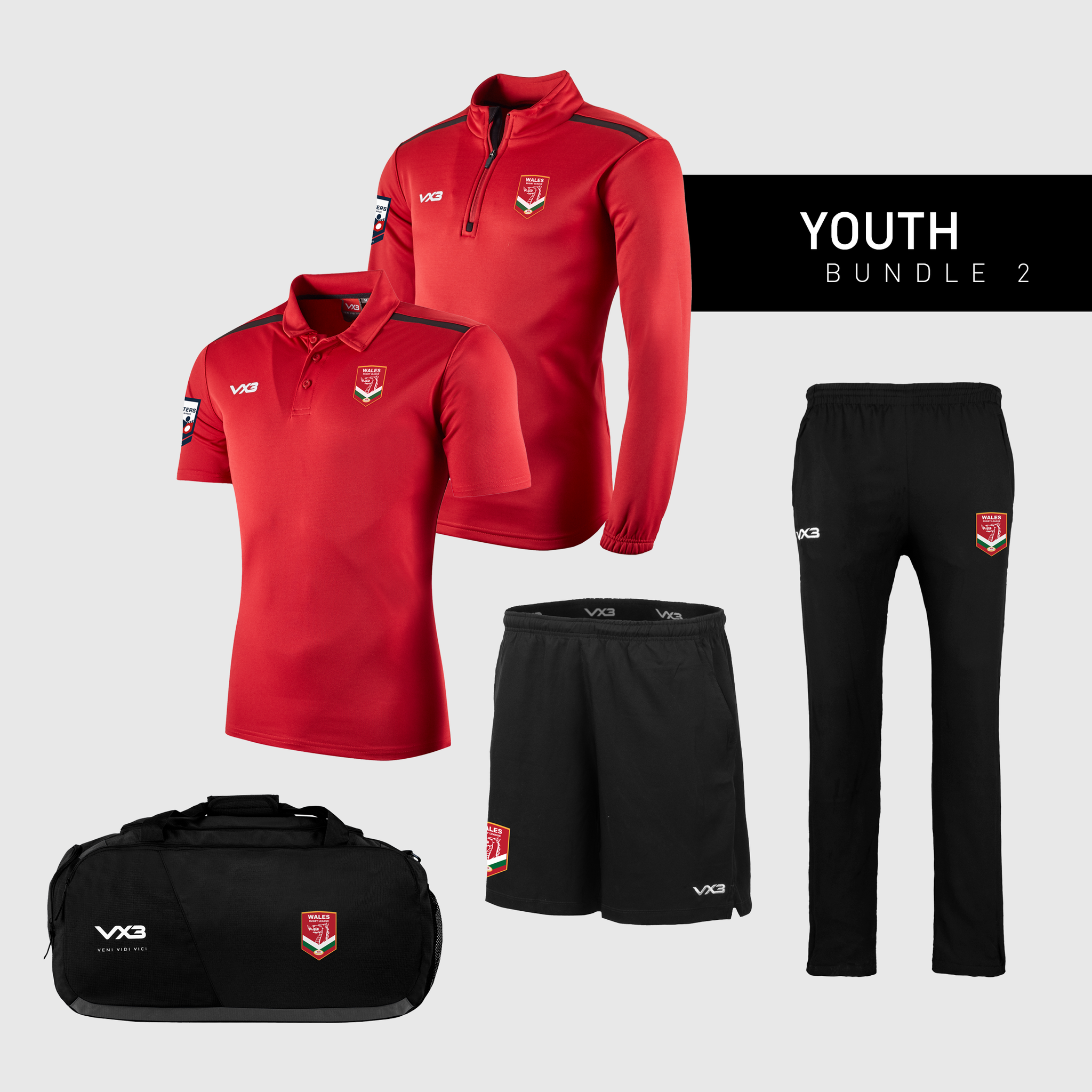 Wales Rugby League Masters Youth Bundle 2
