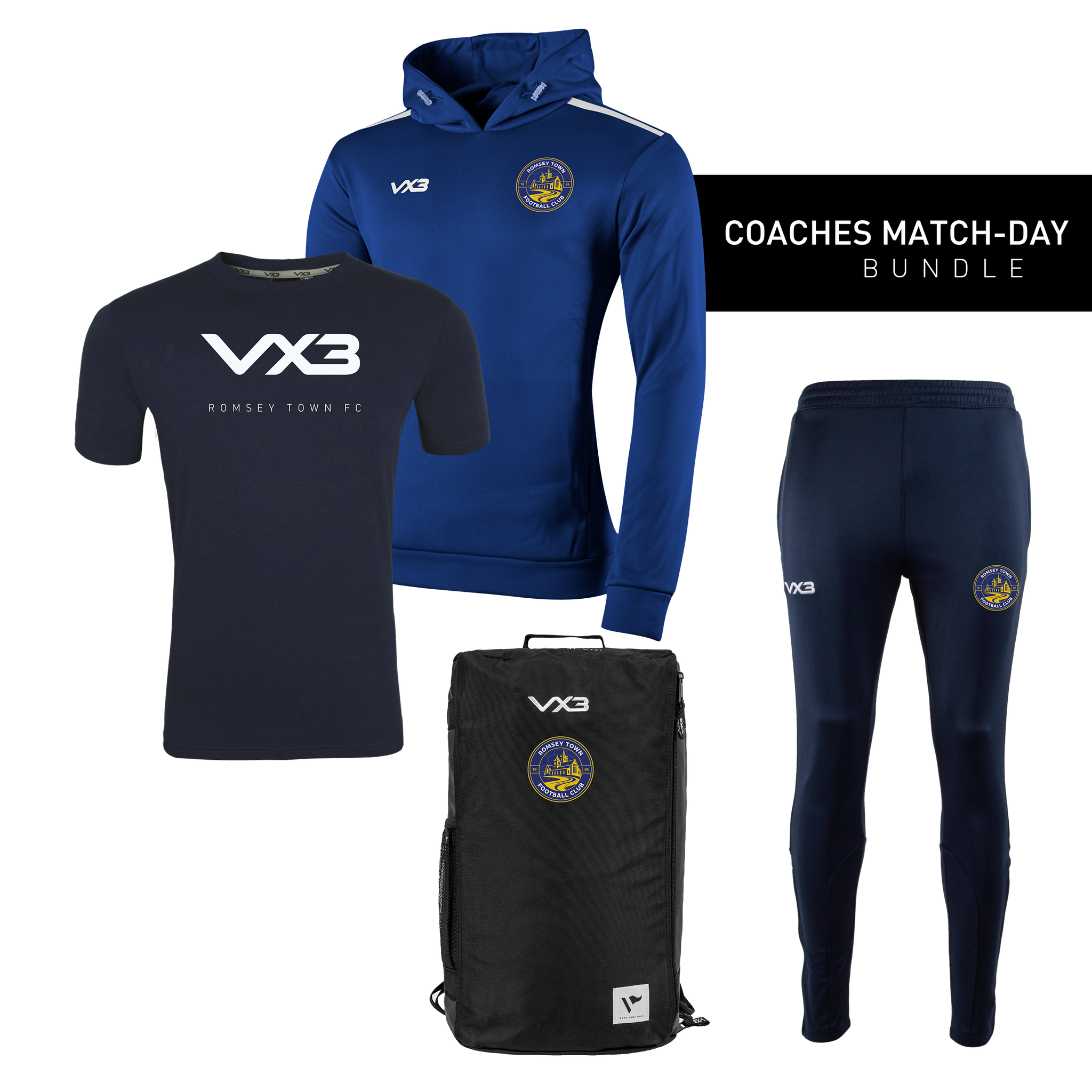 Romsey Town FC Coaches Match-Day Bundle