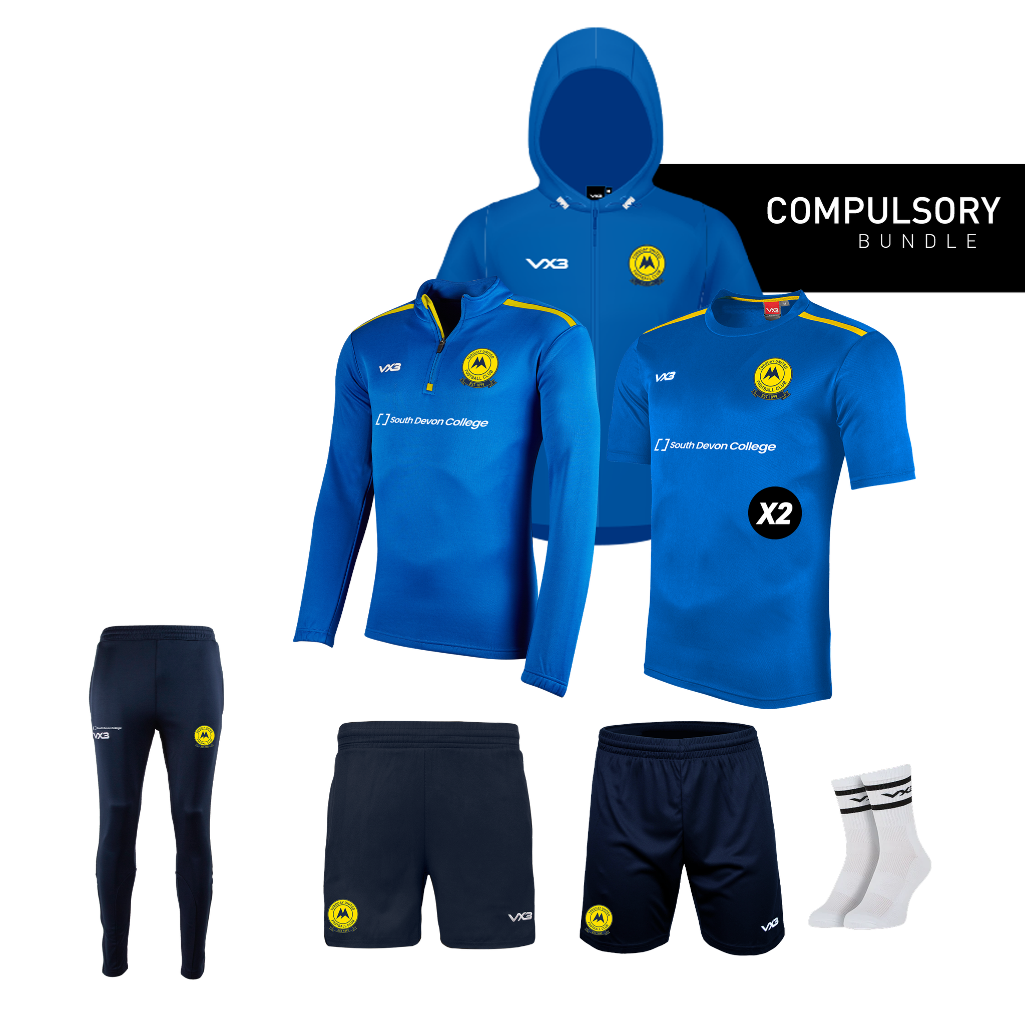 South Devon College - Torquay United AFC Football Programme *2nd Years Bundle*