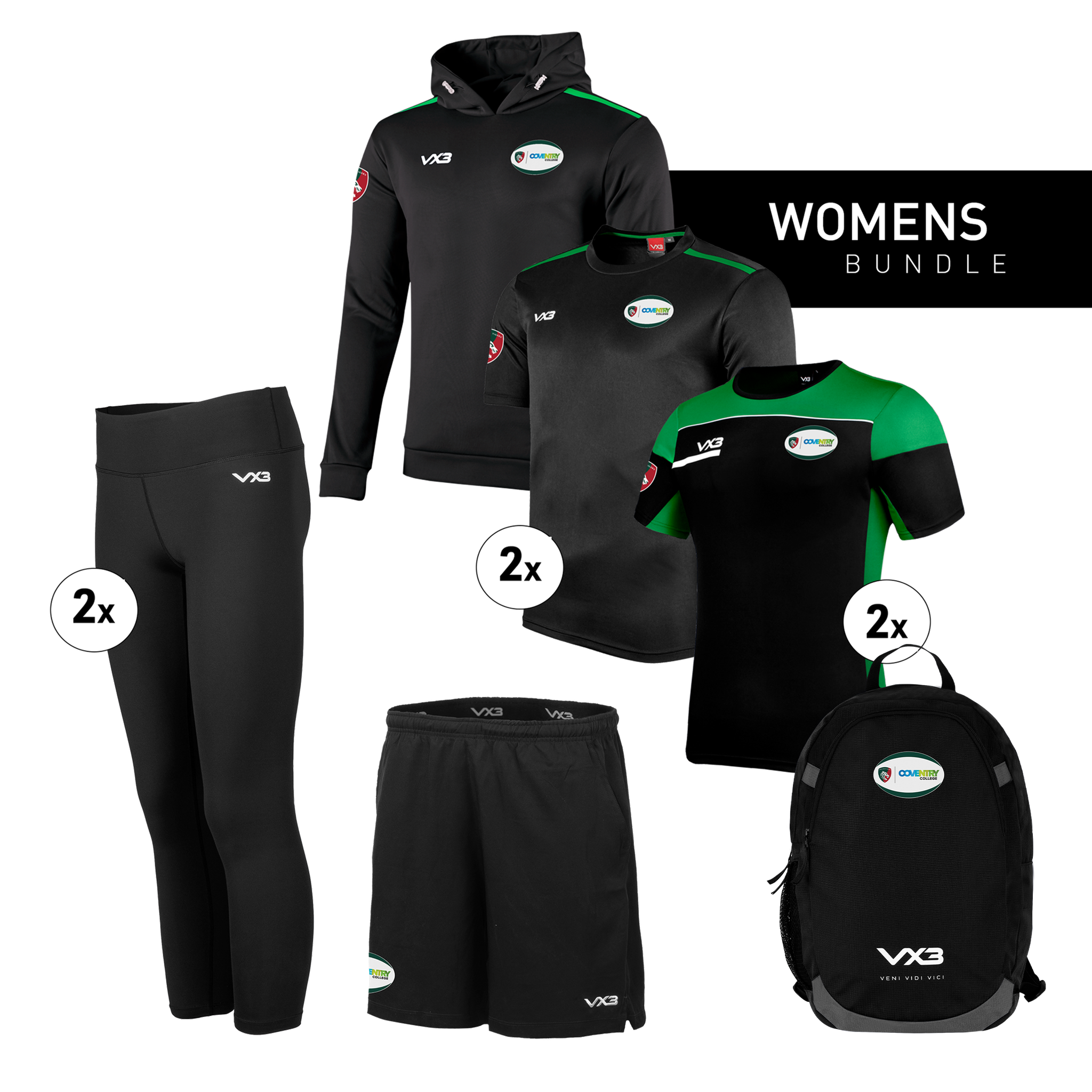 Coventry College Rugby Education Programme Womens Bundle