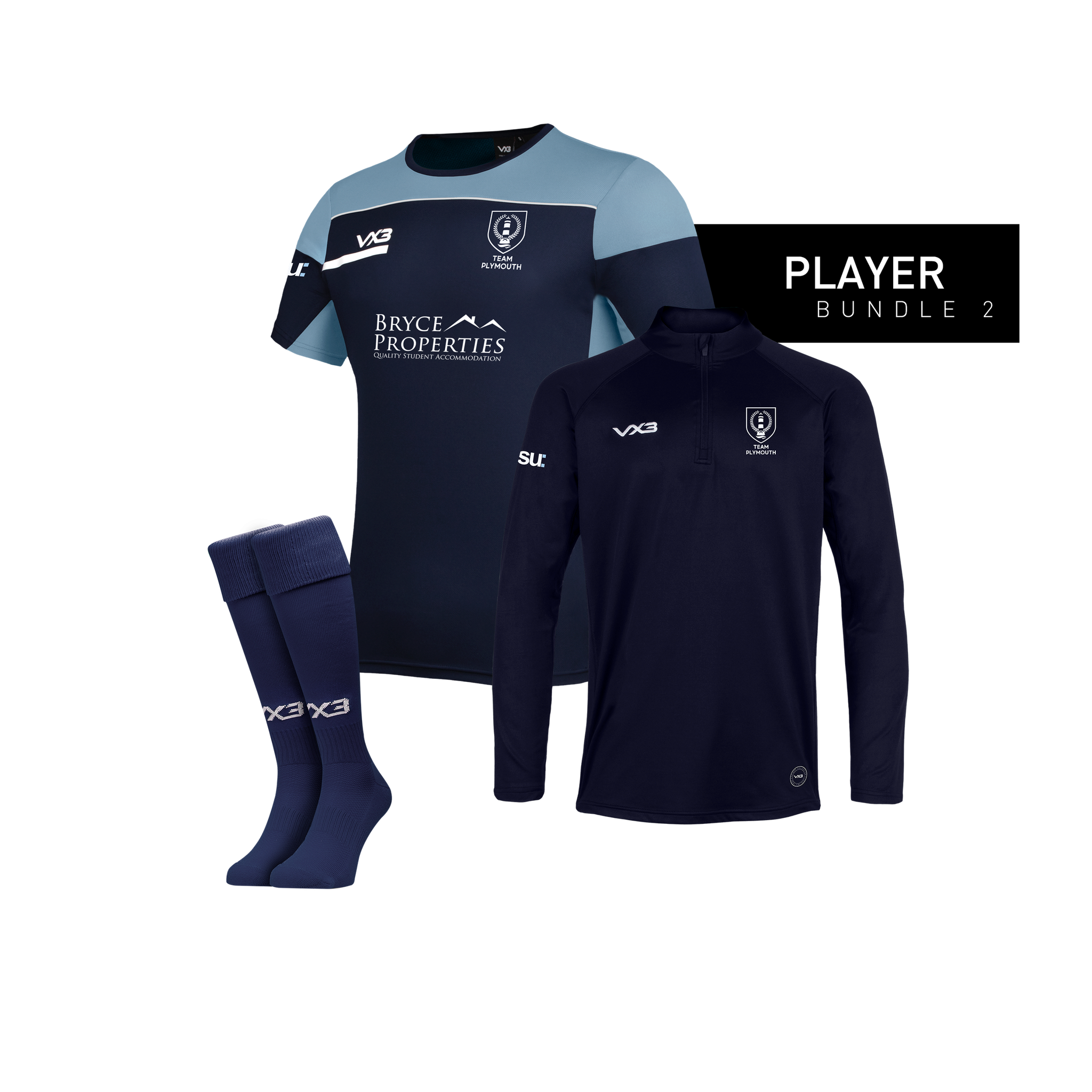 Plymouth University Men's Rugby Player Bundle 2