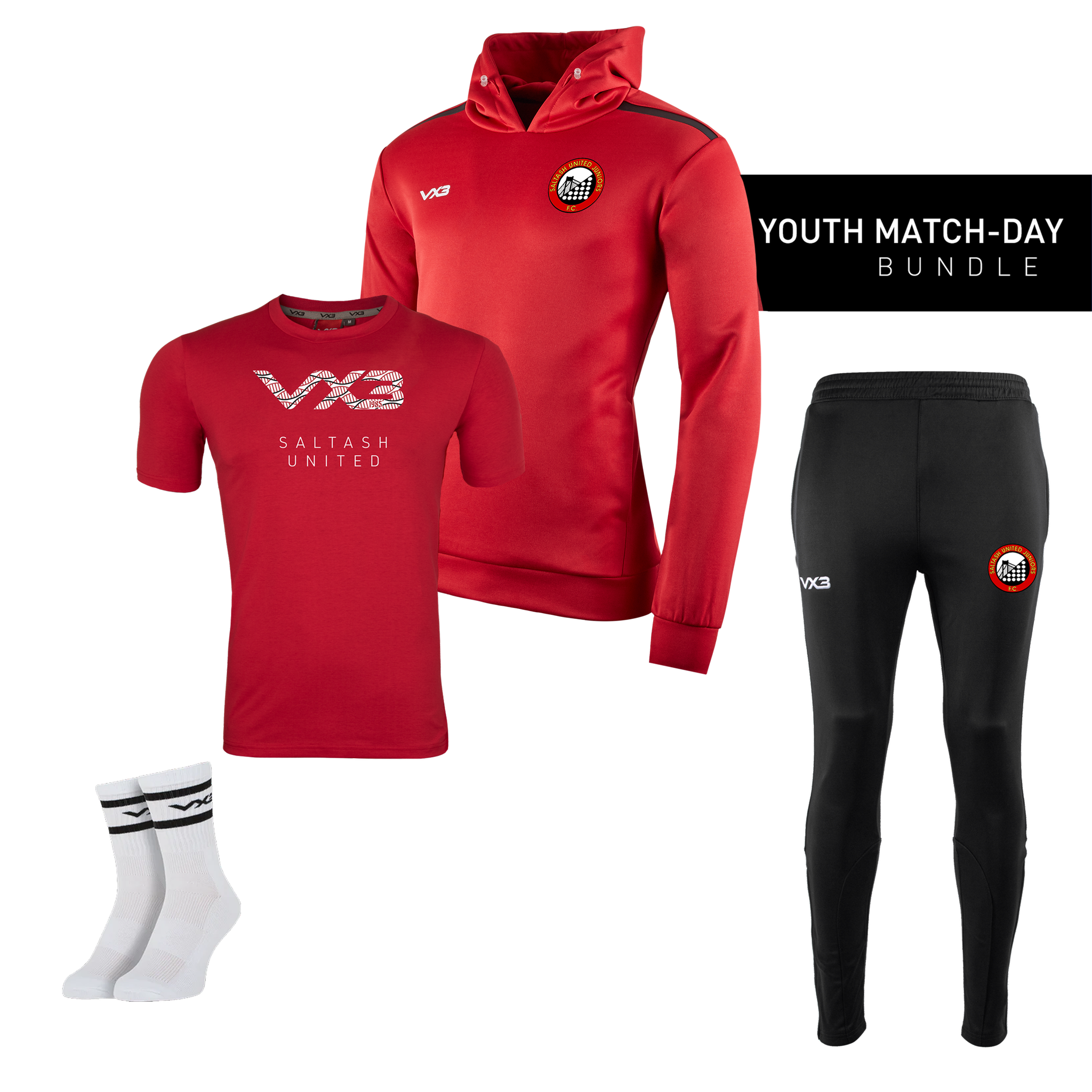 Saltash United Juniors Youth Match Day Bundle