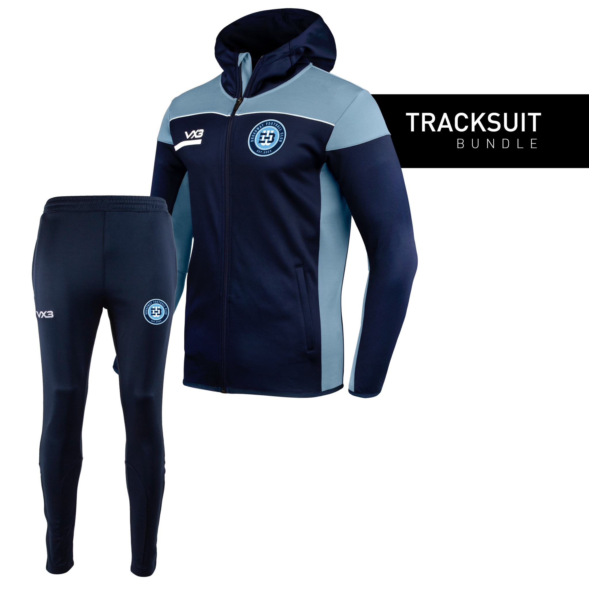 Broadway FC - Youth Tracksuit Bundle