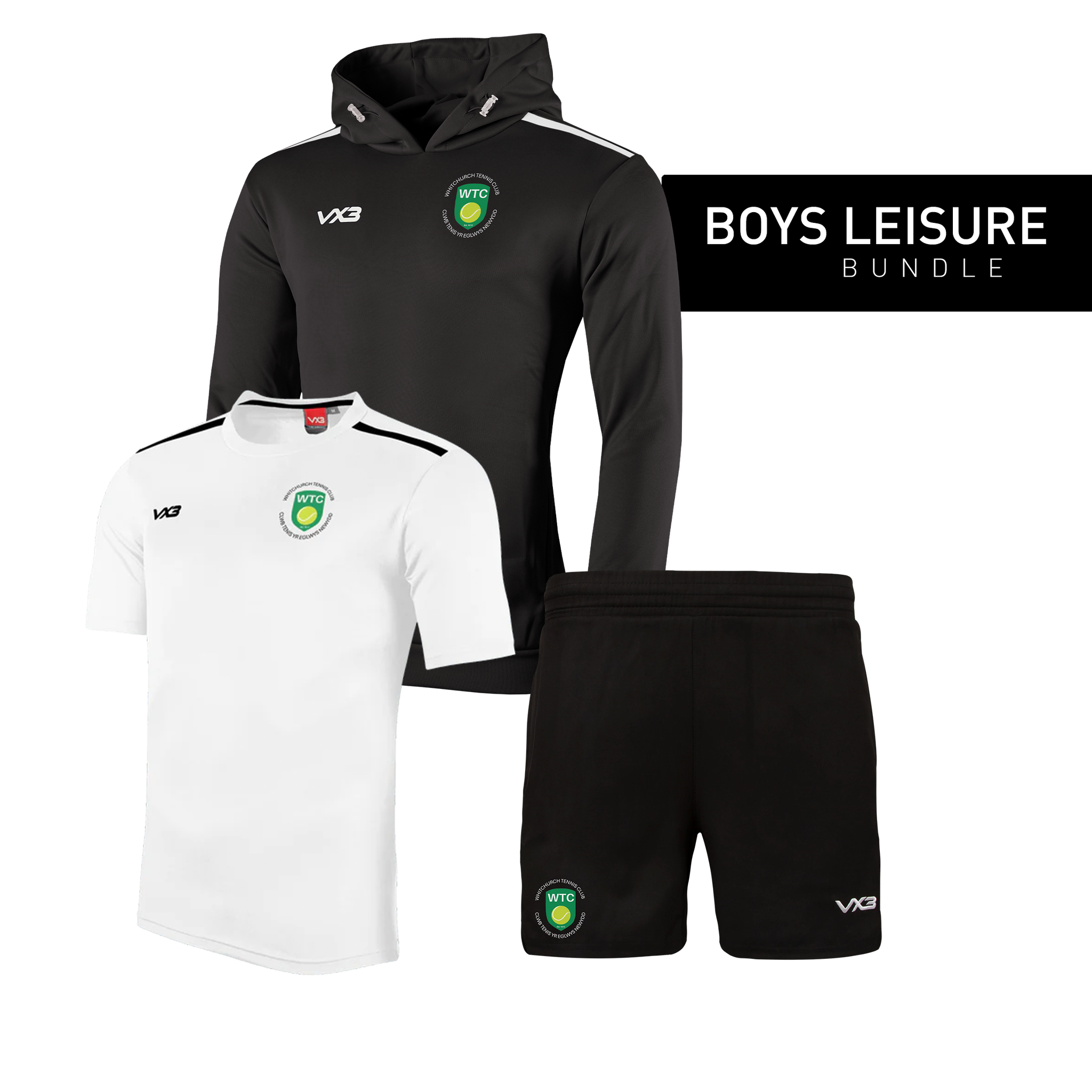 Whitchurch Tennis Club - Boys Leisure Bundle (Adult Sizes)