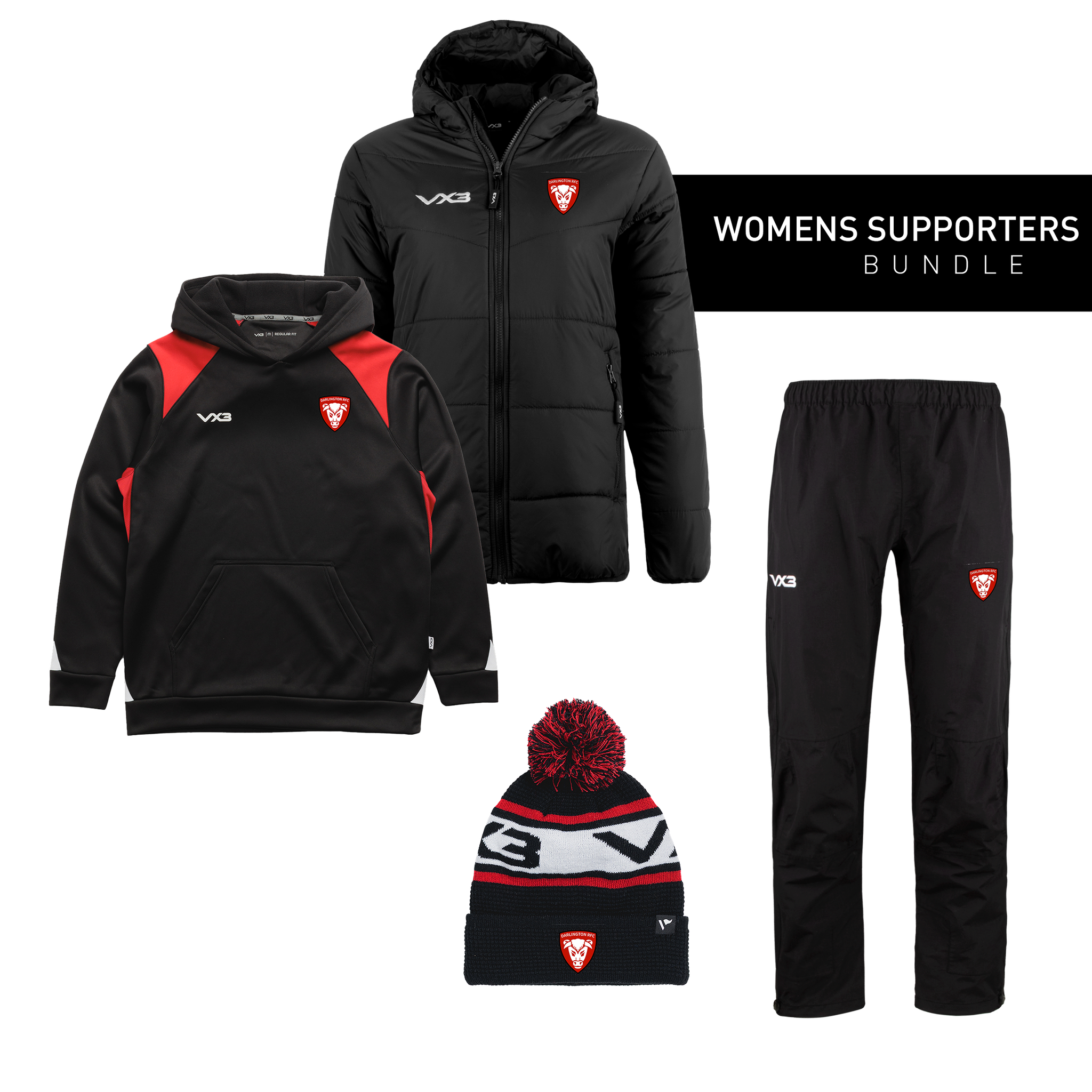 Darlington RFC Women's Supporters Bundle