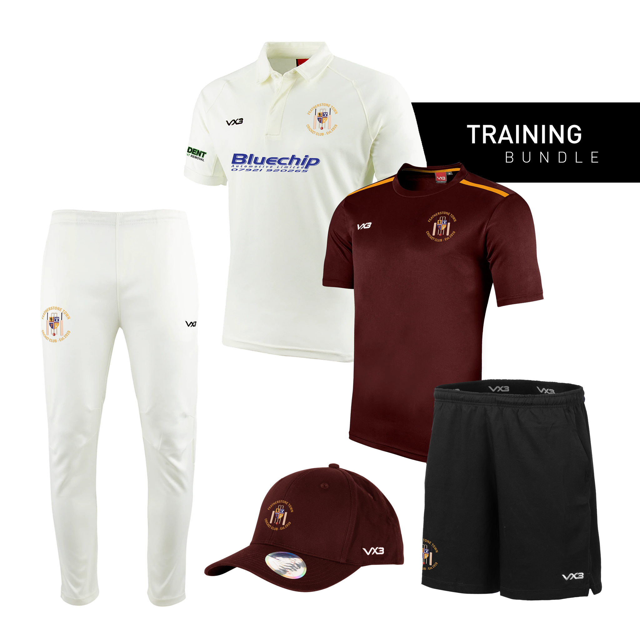 Featherstone Town Cricket Club Training Bundle