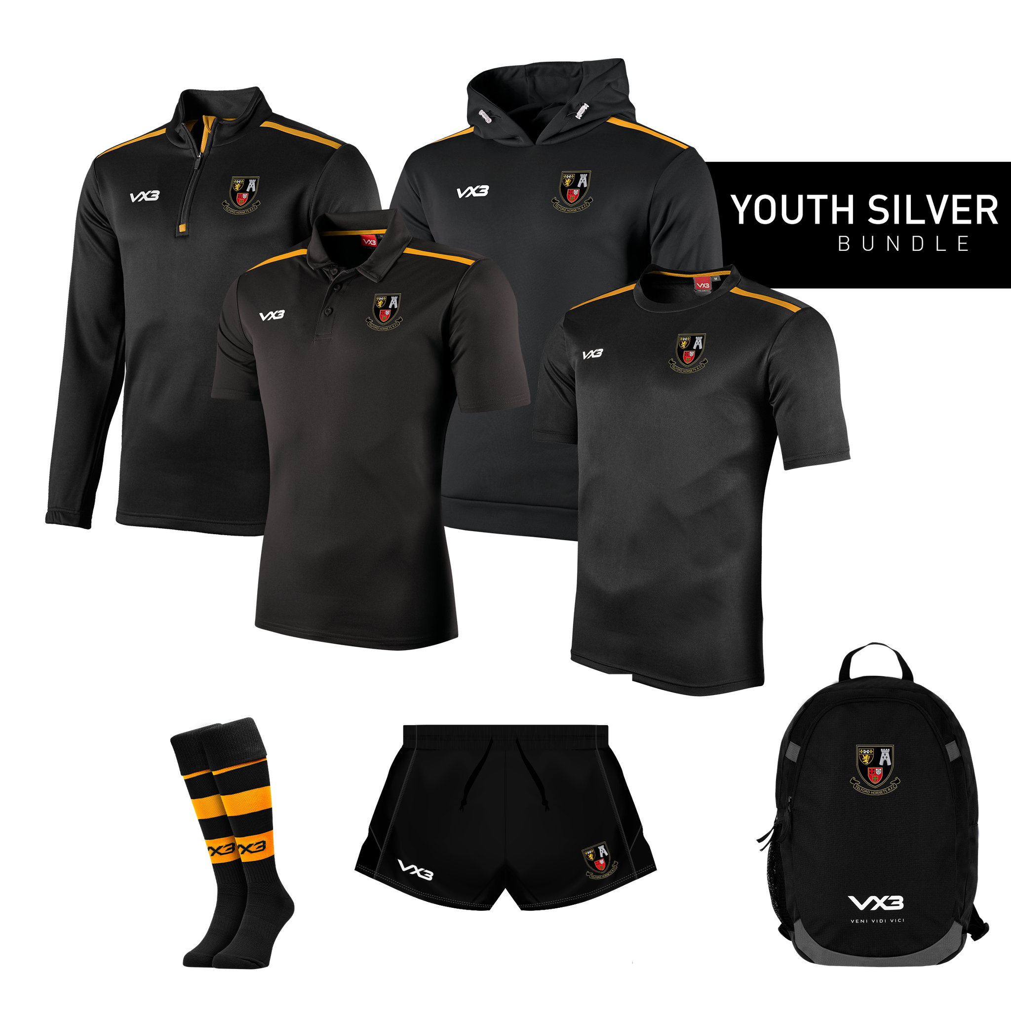 Telford Hornets Youth Silver Bundle
