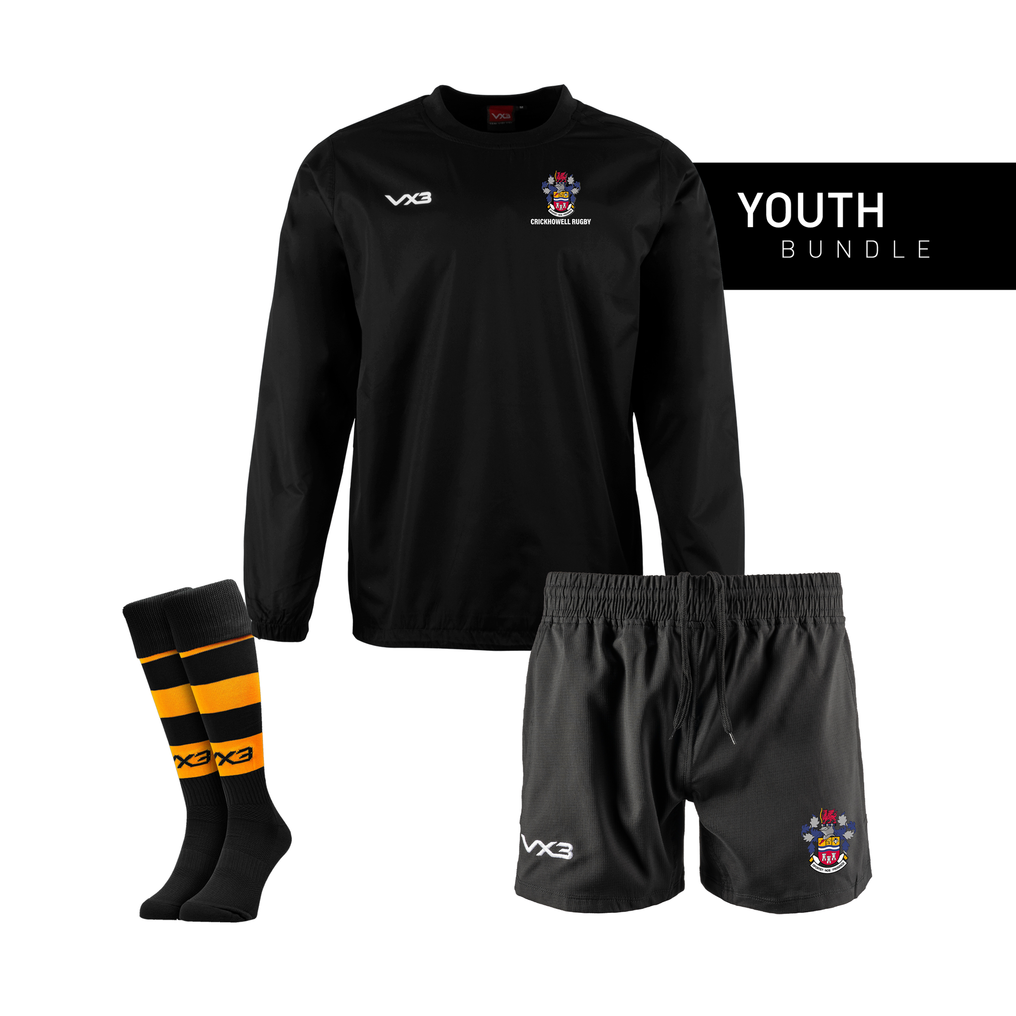 Crickhowell RFC Warriors Smock Bundle