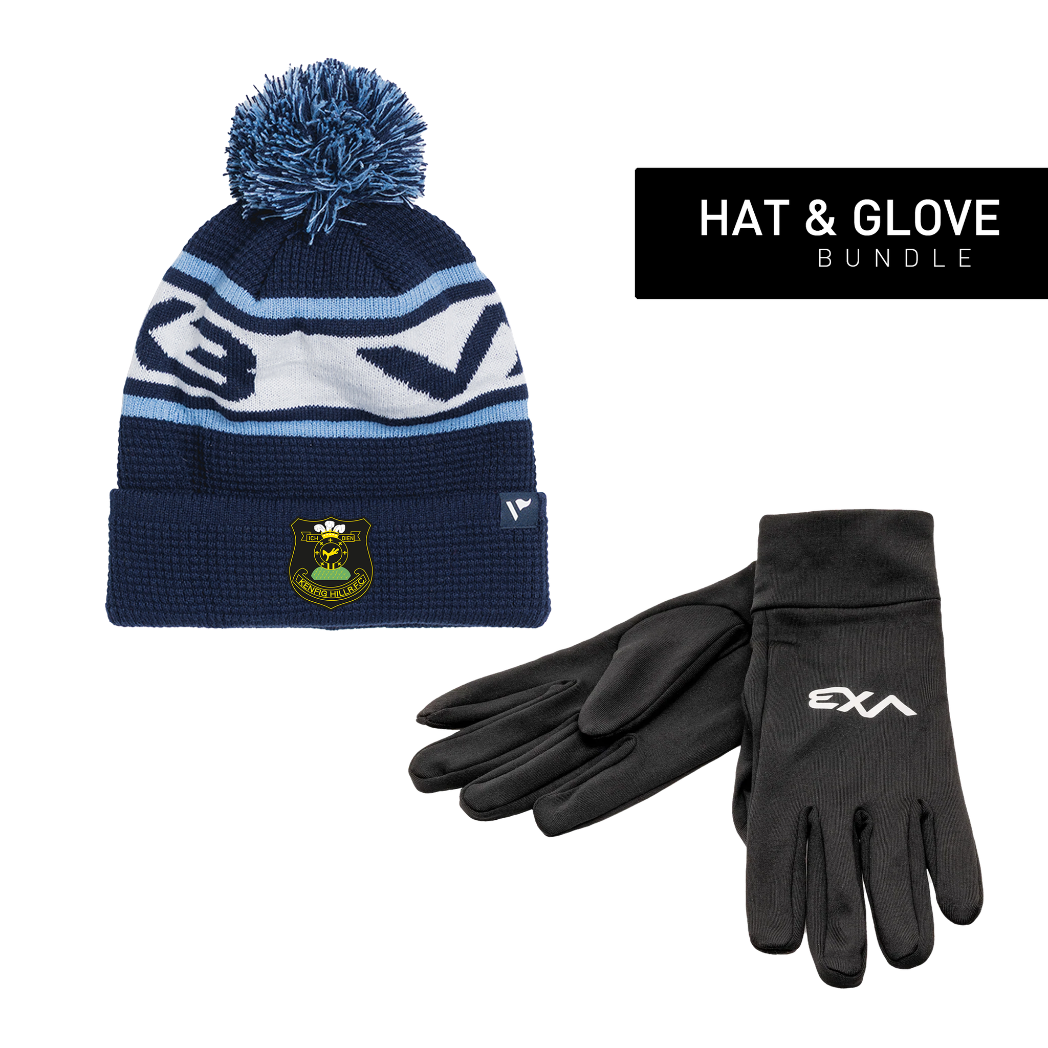 Kenfig Hill RFC Hat & Glove Bundle
