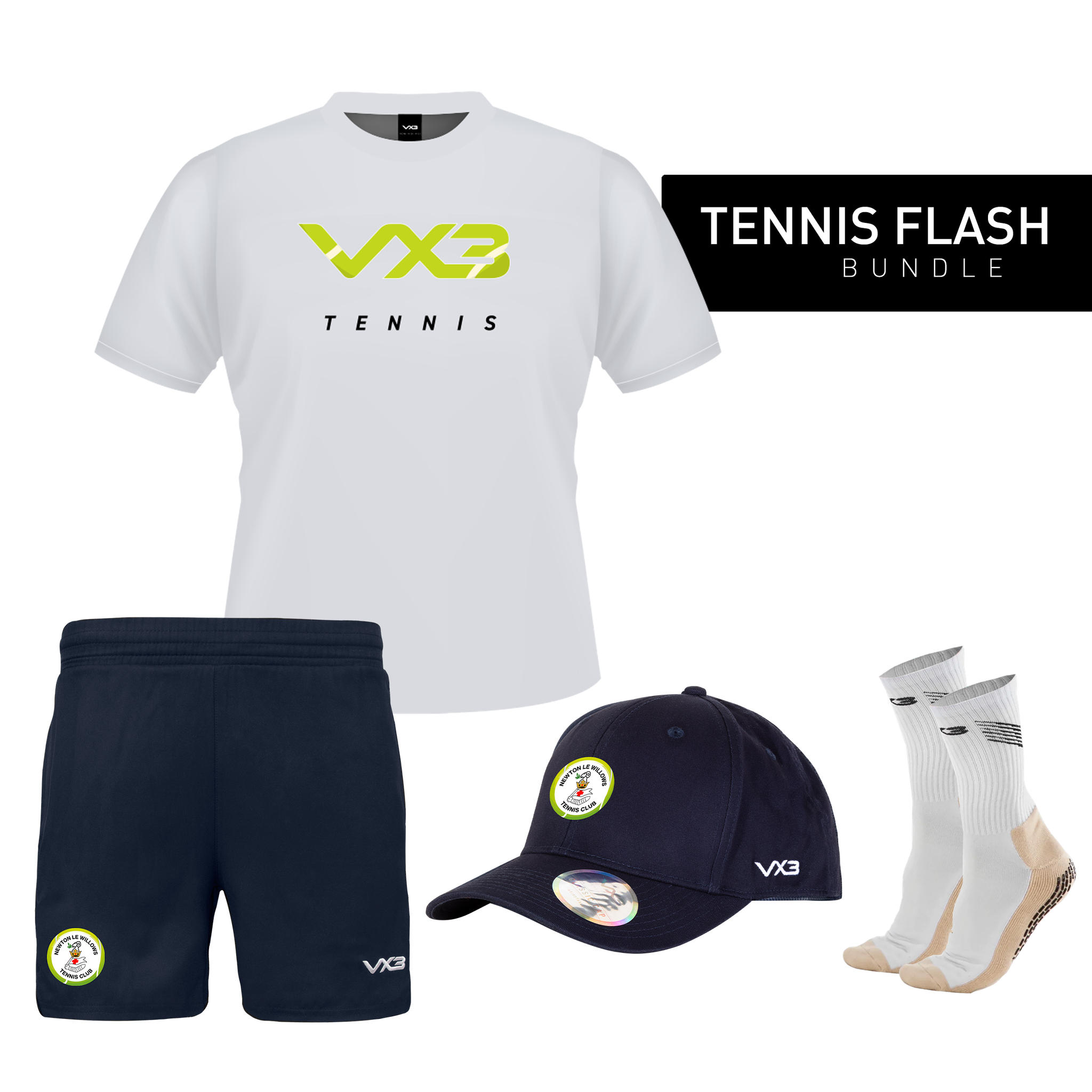 Newton Le Willows Tennis Club Tennis Flash Bundle