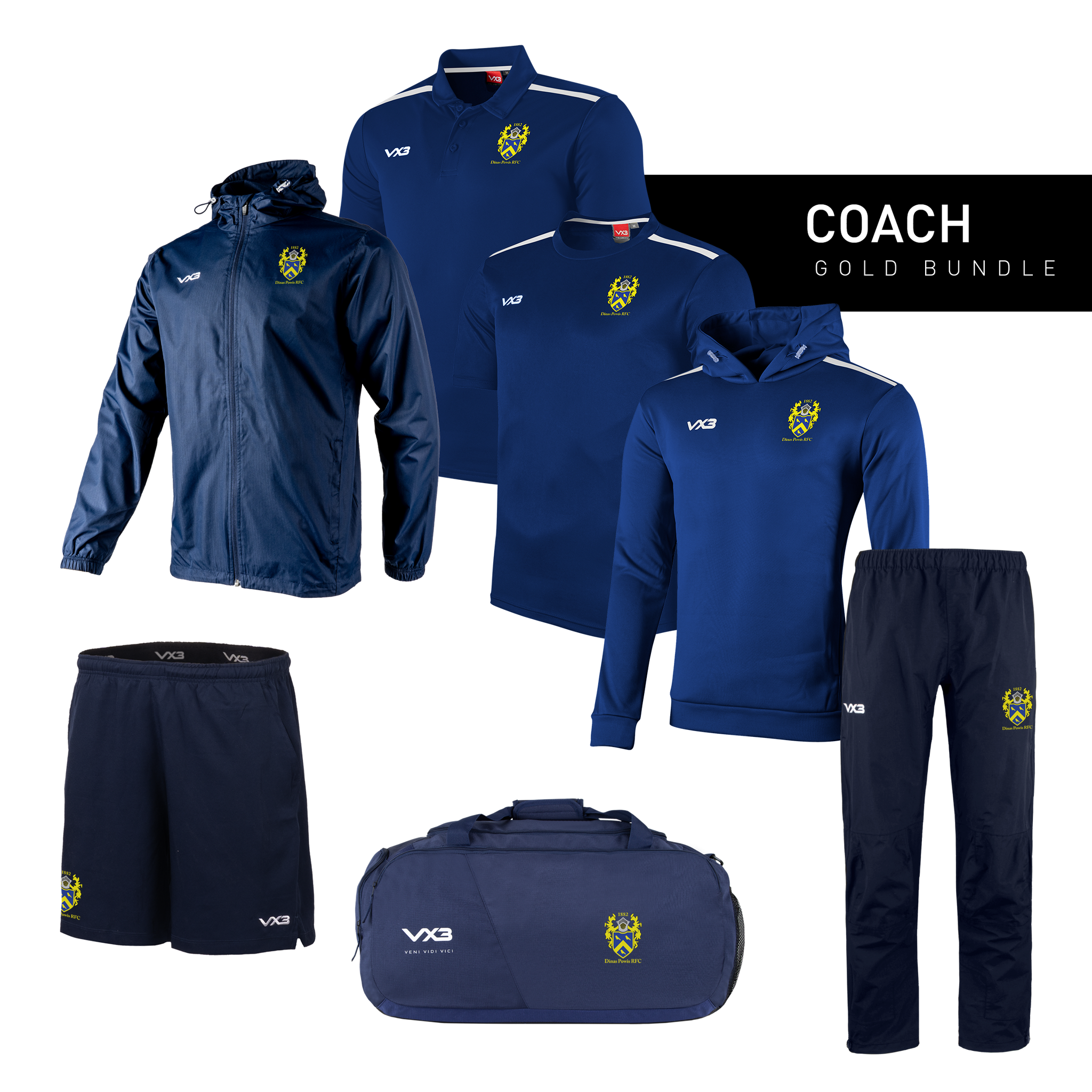 Dinas Powys RFC Coach Gold Bundle