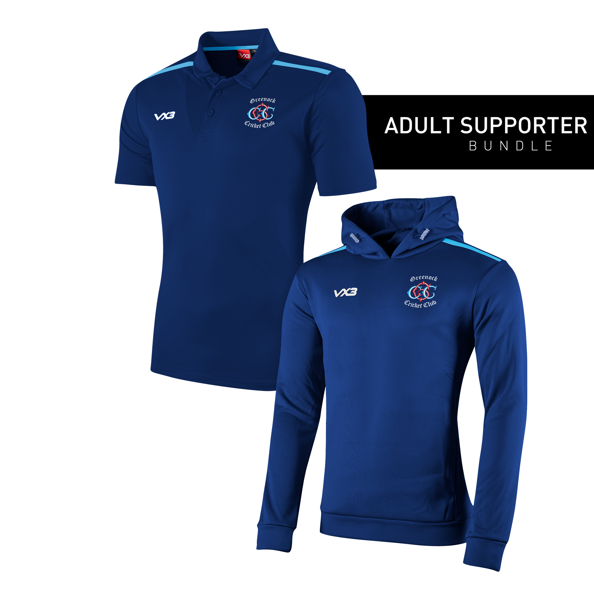 Greenock Cricket Club - Adult Supporter Bundle