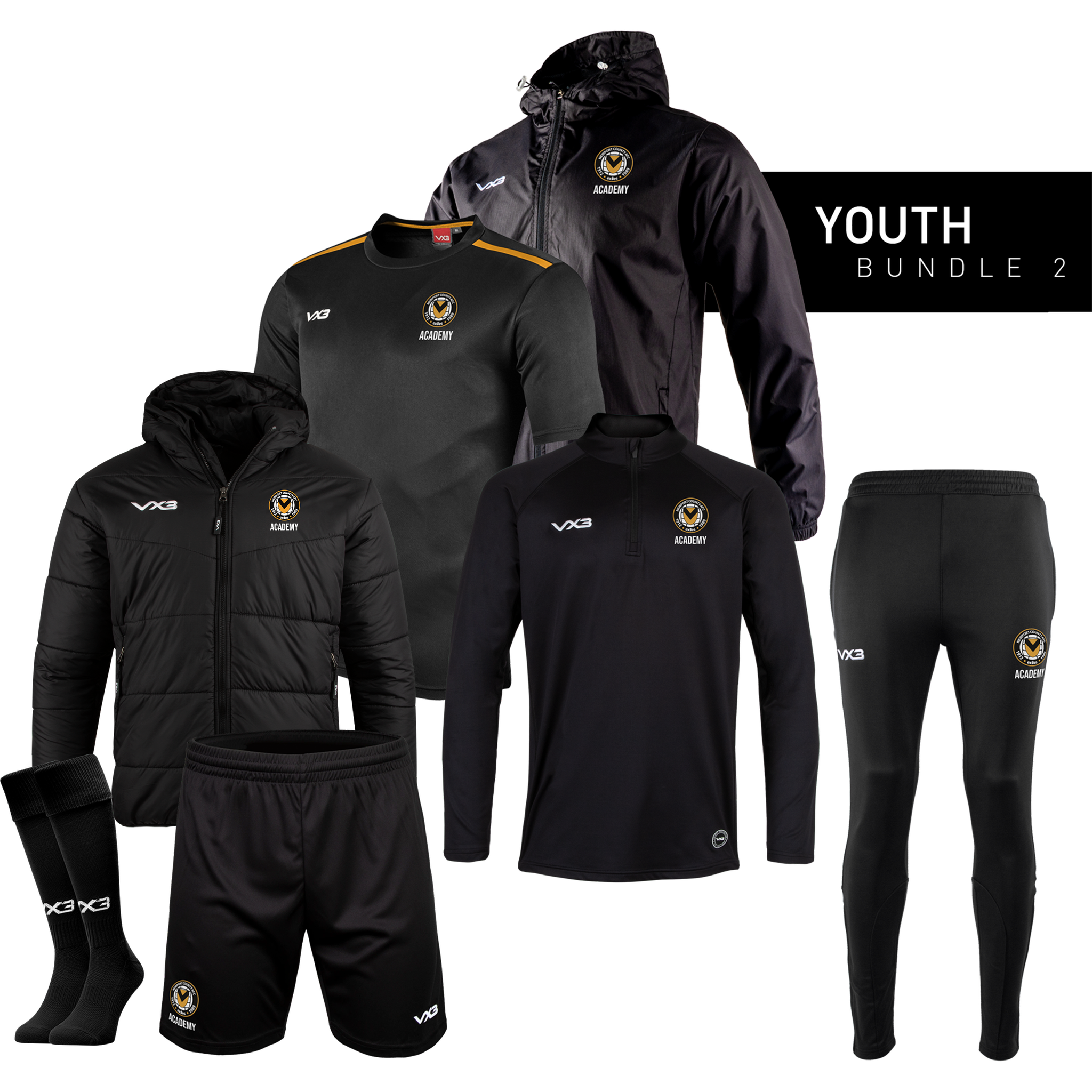 Newport County AFC Academy - Youth Bundle 2
