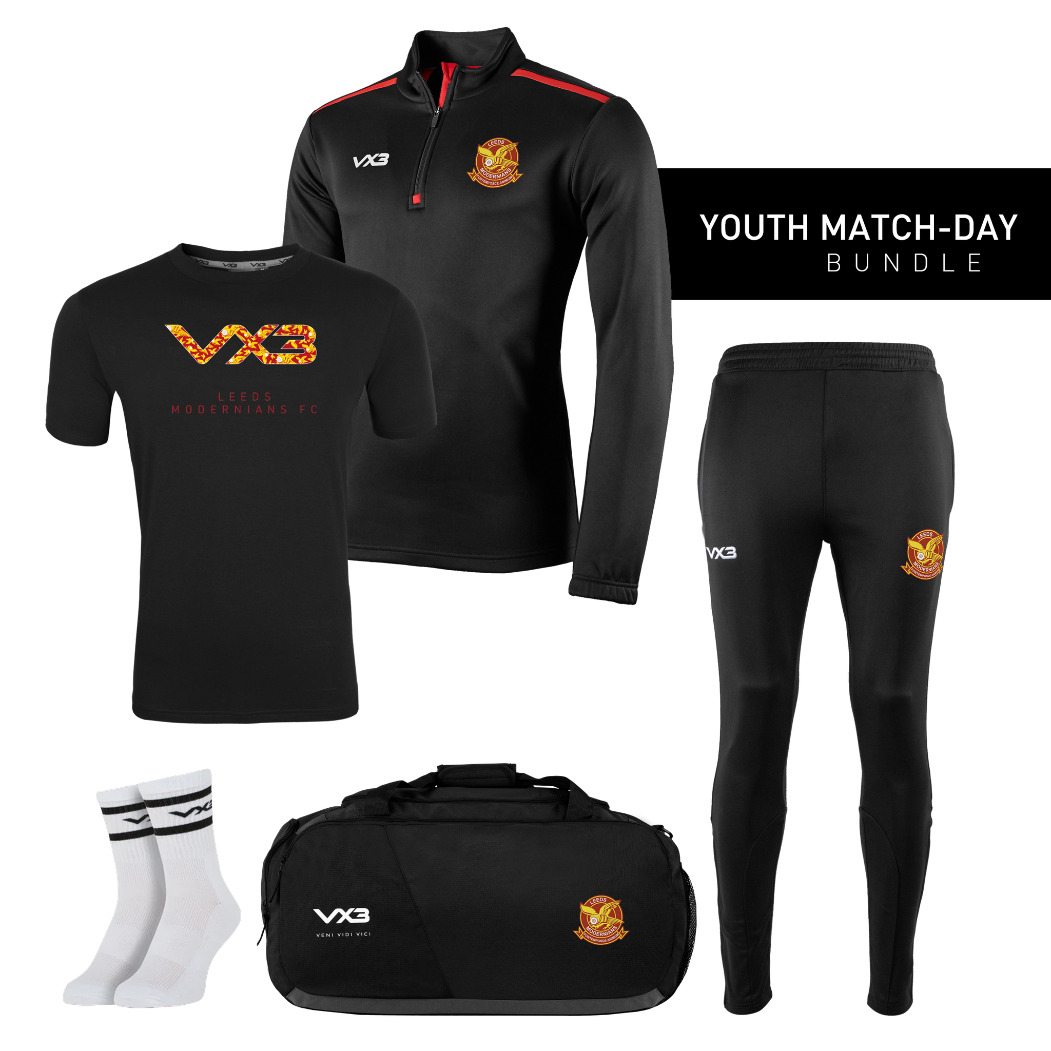 Leeds Modernians Youth Match-Day Bundle