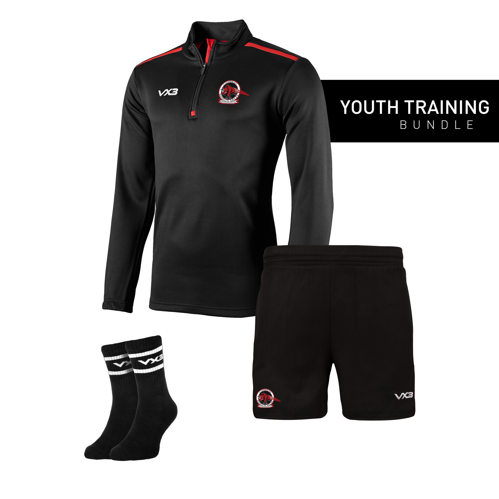 Cadishead Rhinos ARLFC Youth Training Bundle