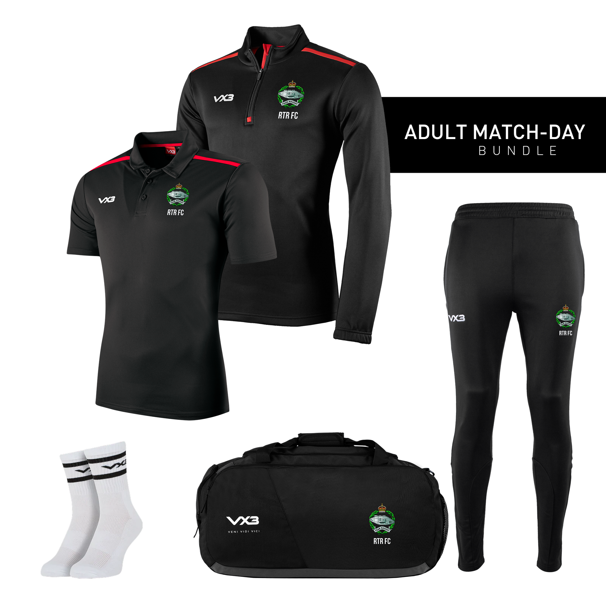 Royal Tank Regiment FC Adult Match-Day Bundle
