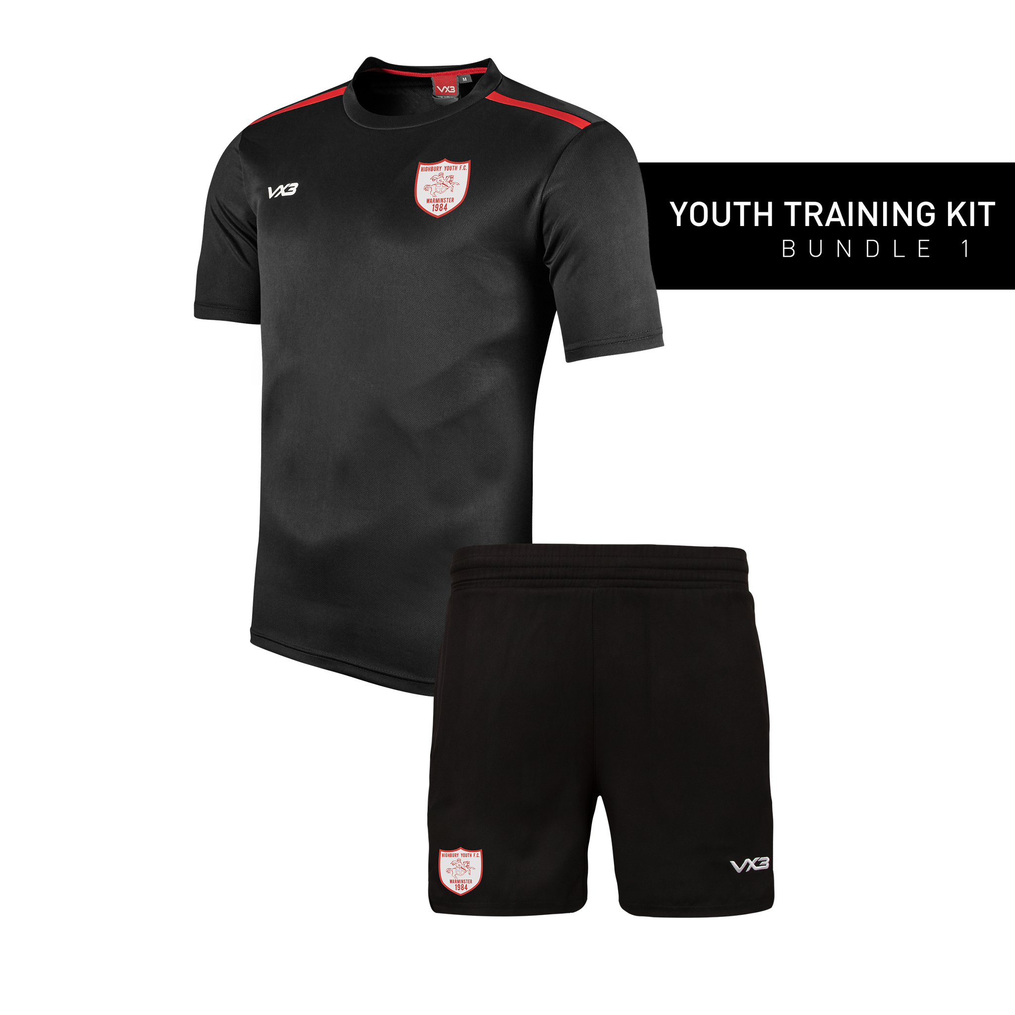 Warminster Highbury Youth Training Kit Bundle 1