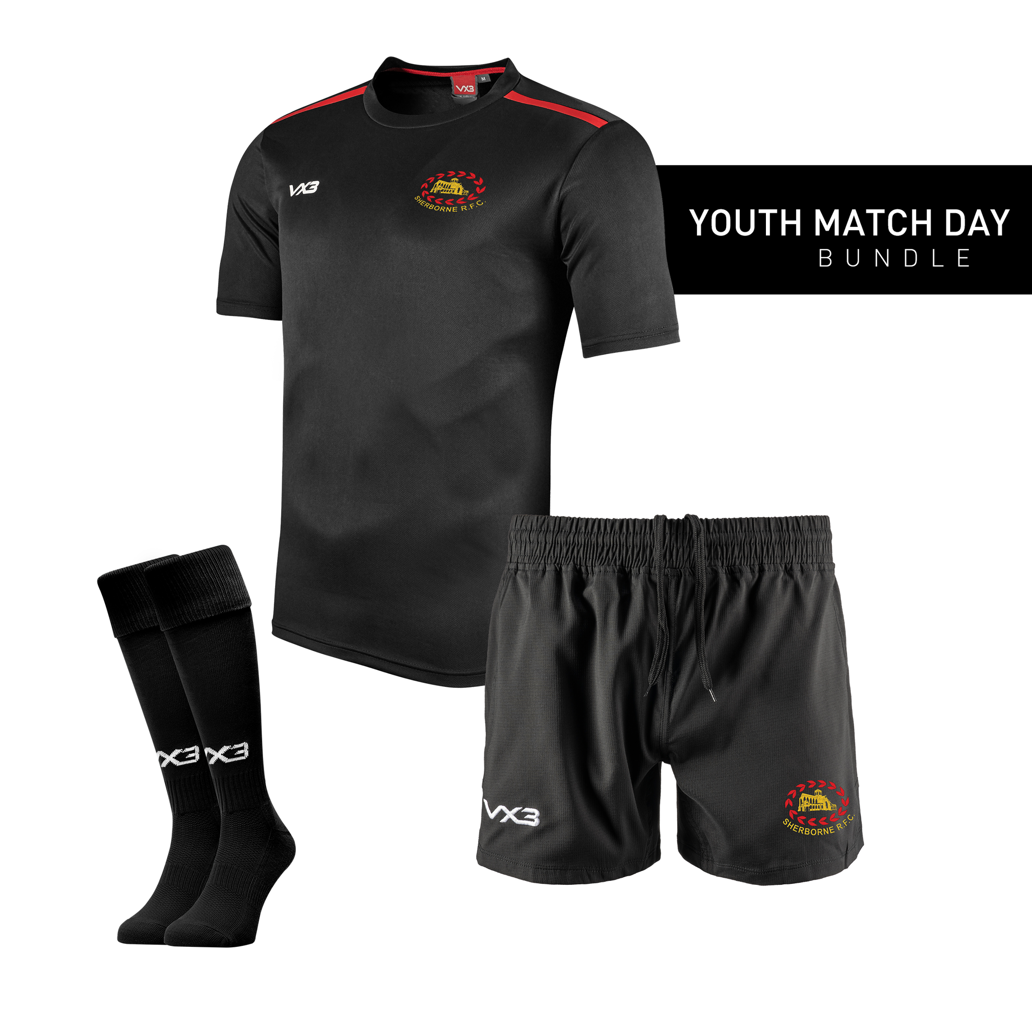 Sherborne RFC Youth Match Day Bundle VX3 Sherborne Rfc Youth Match Day Bundle Vx3