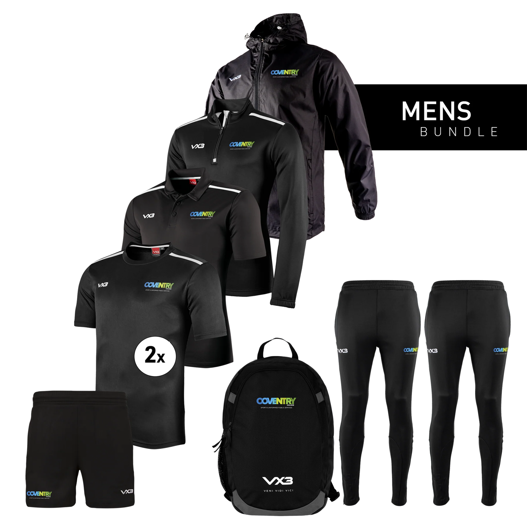 Coventry College Sport and Public Services Men's Bundle