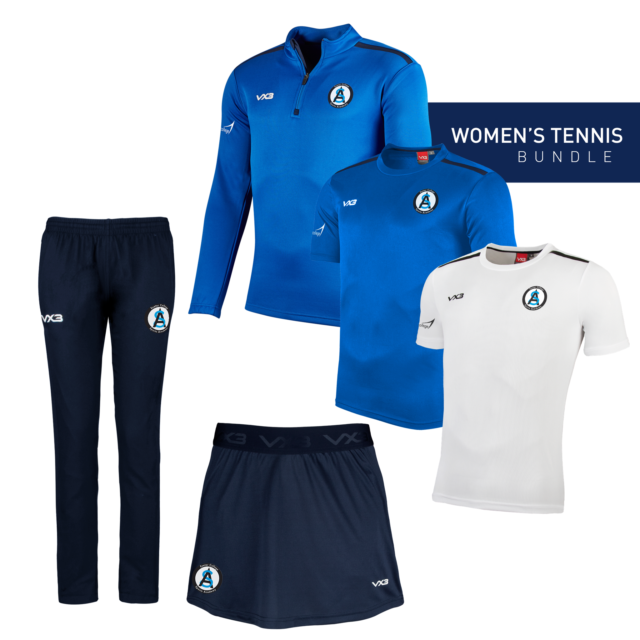 Exeter College Academy Women's Tennis Bundle