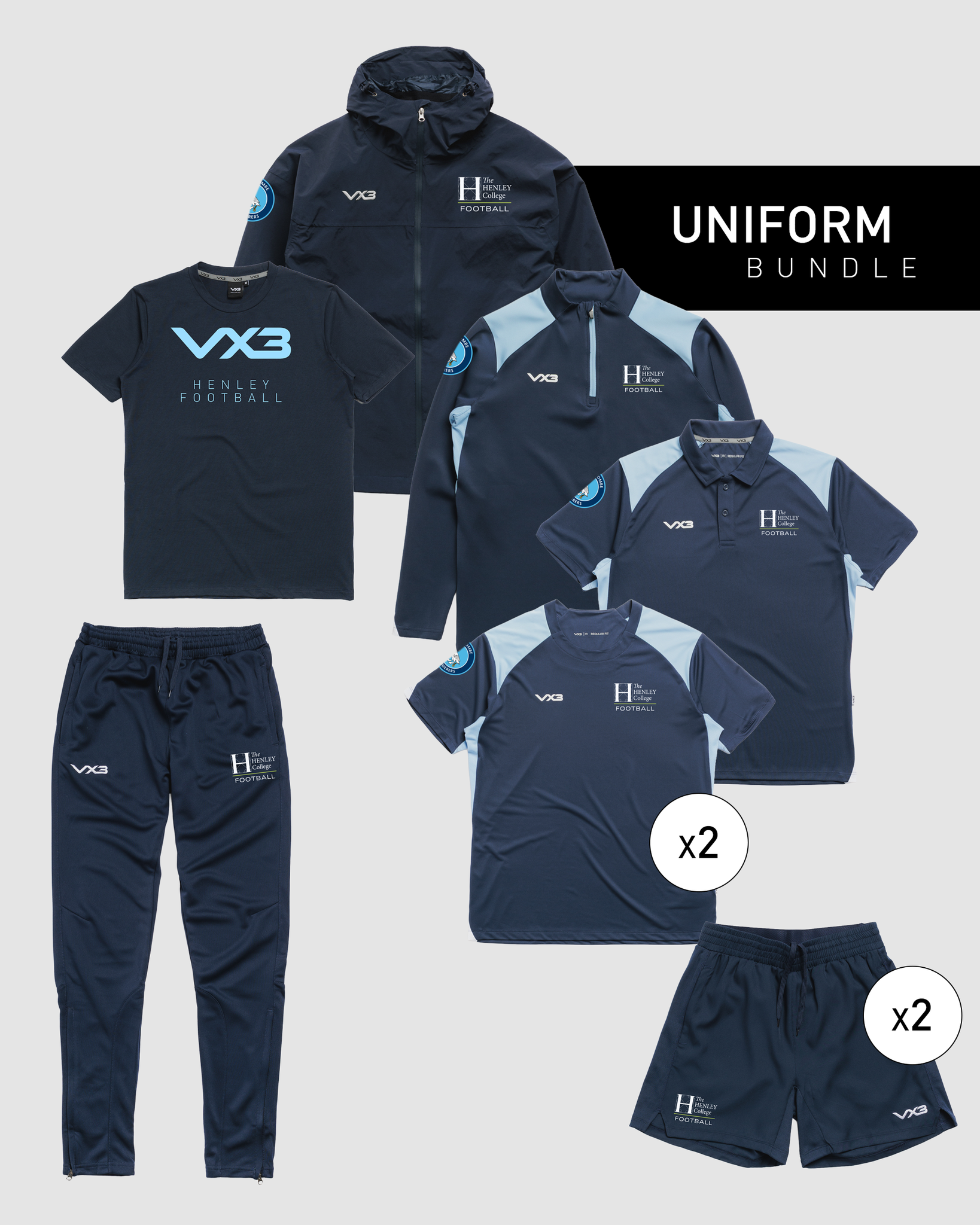 Henley College - Football Uniform Bundle