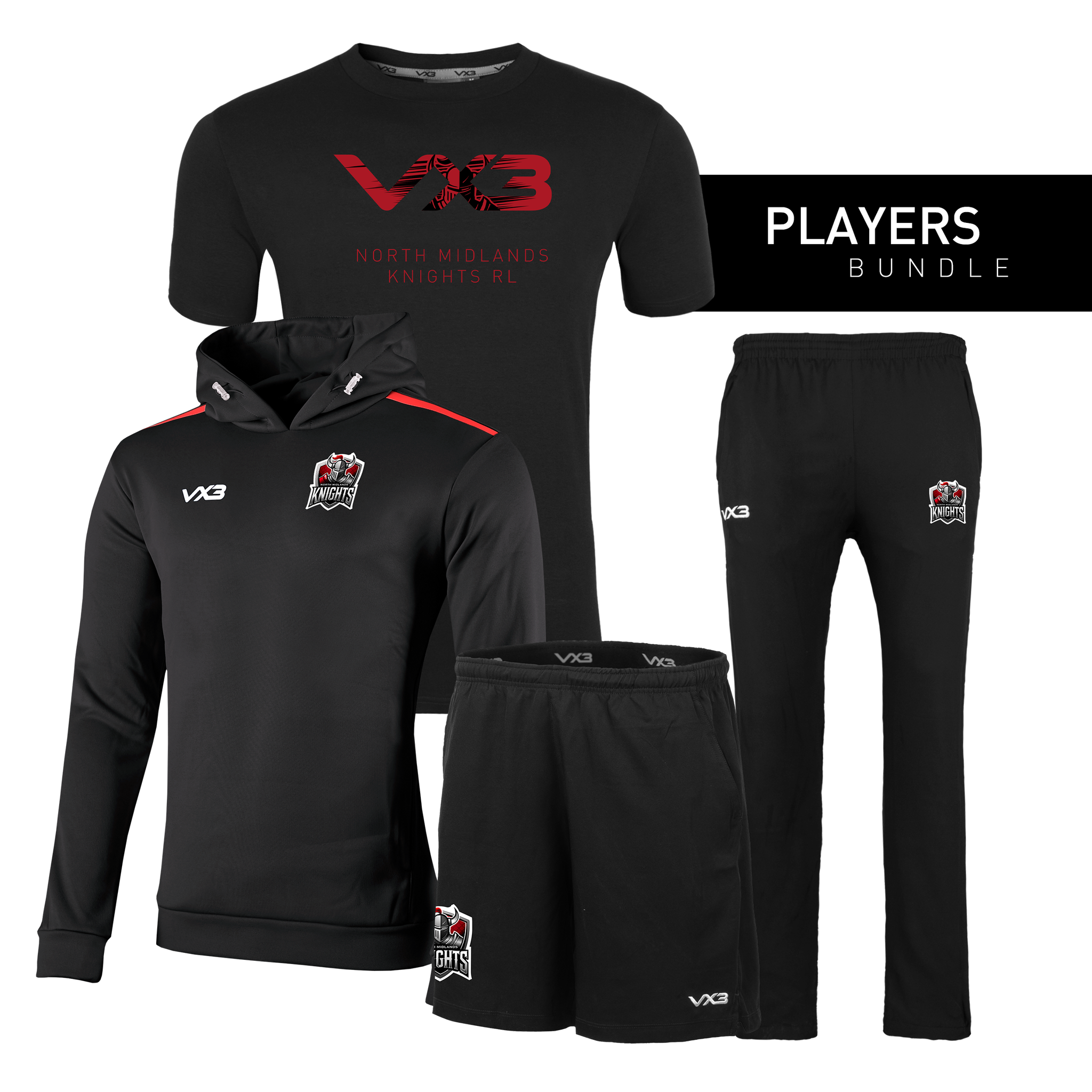 North Midlands Knights RL - Players Bundle