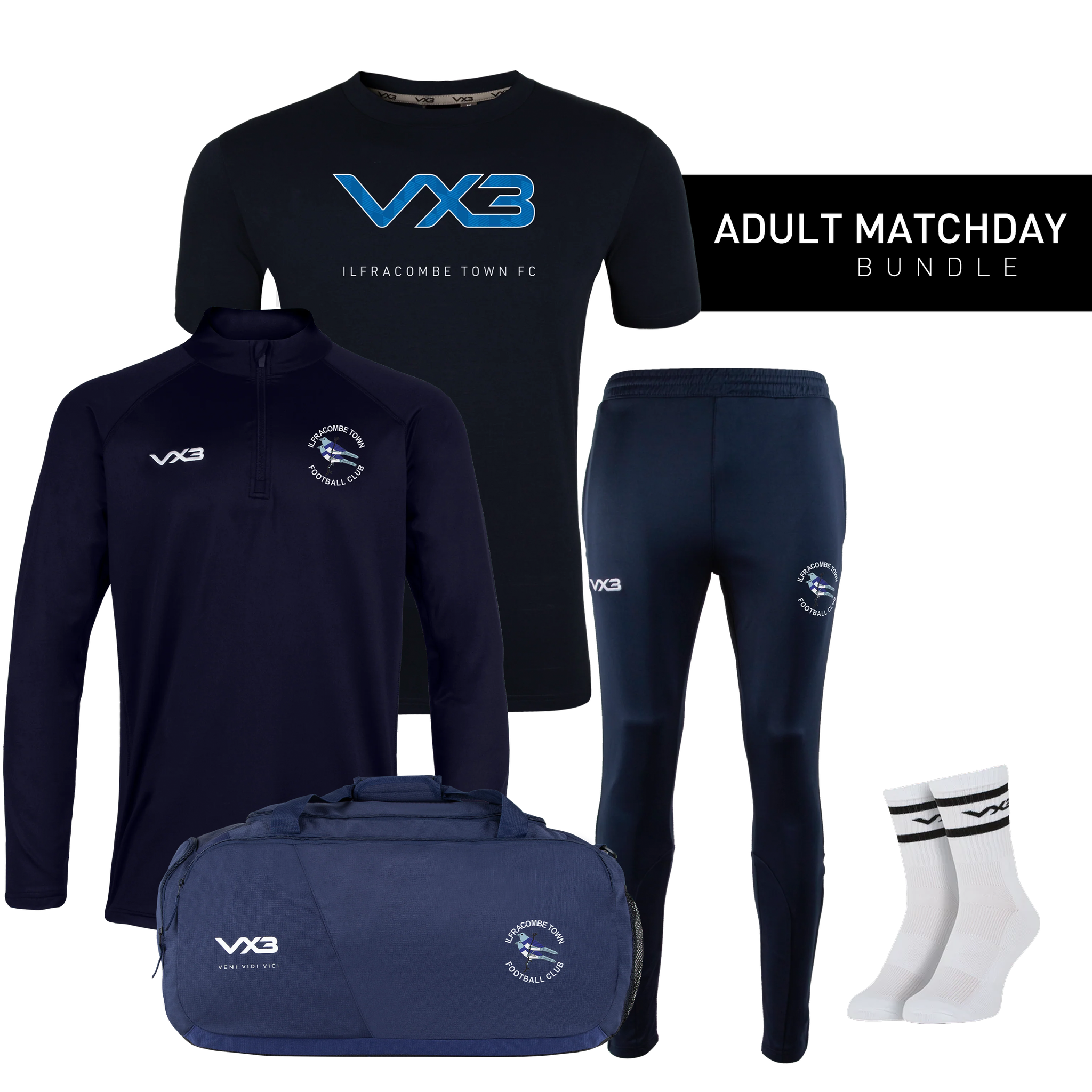 Ilfracombe Town FC - Adults Matchday Bundle