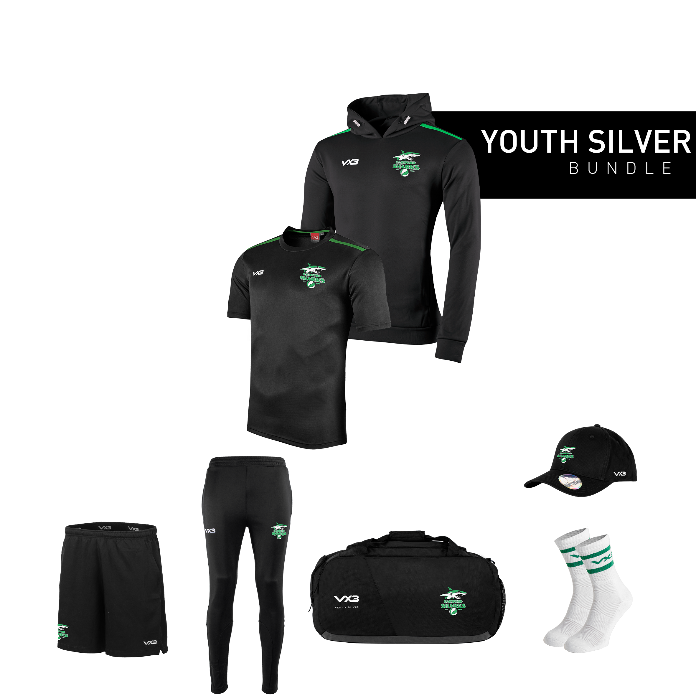 Dartford Sharks Youth Silver Bundle