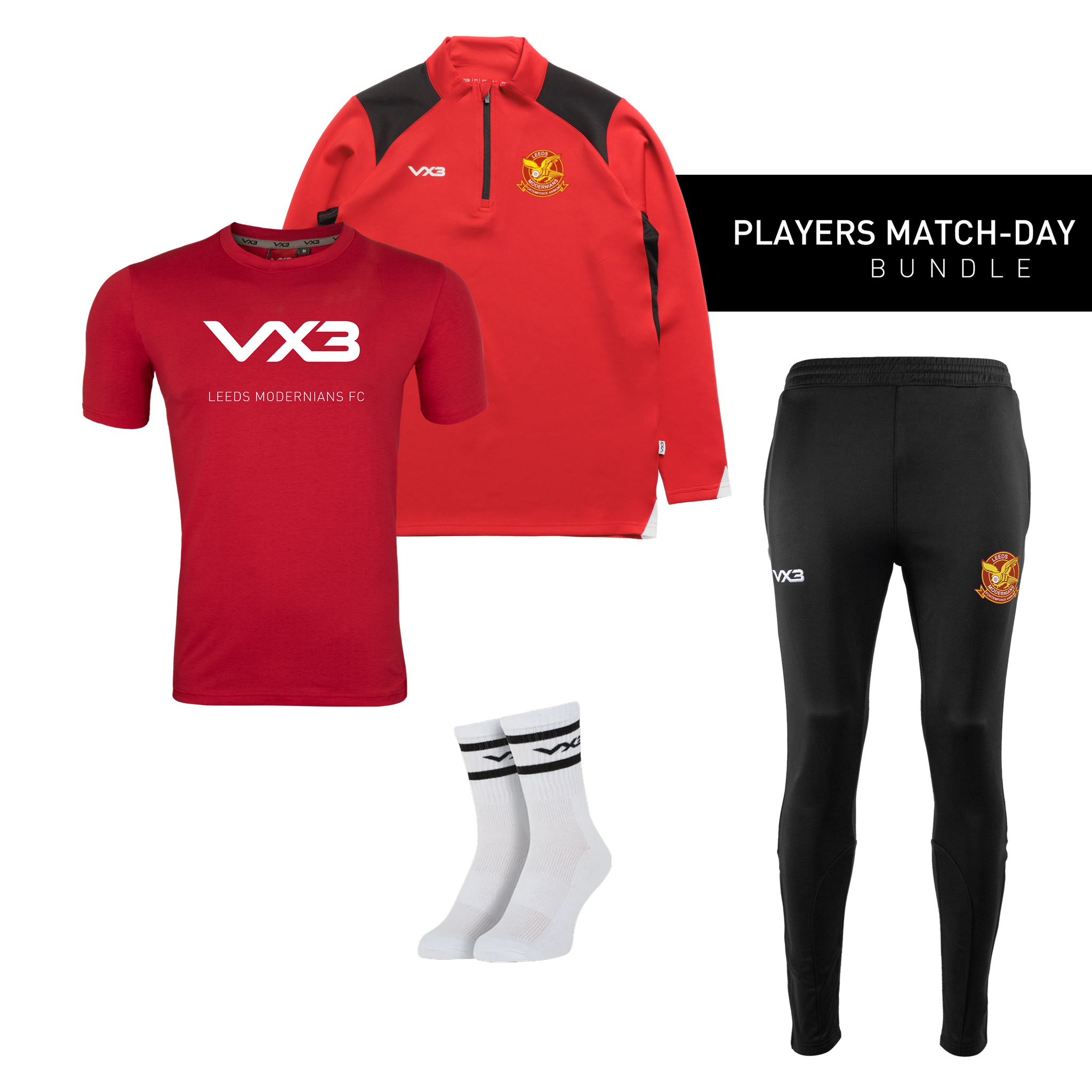 Leeds Modernians Adults Match-Day Bundle