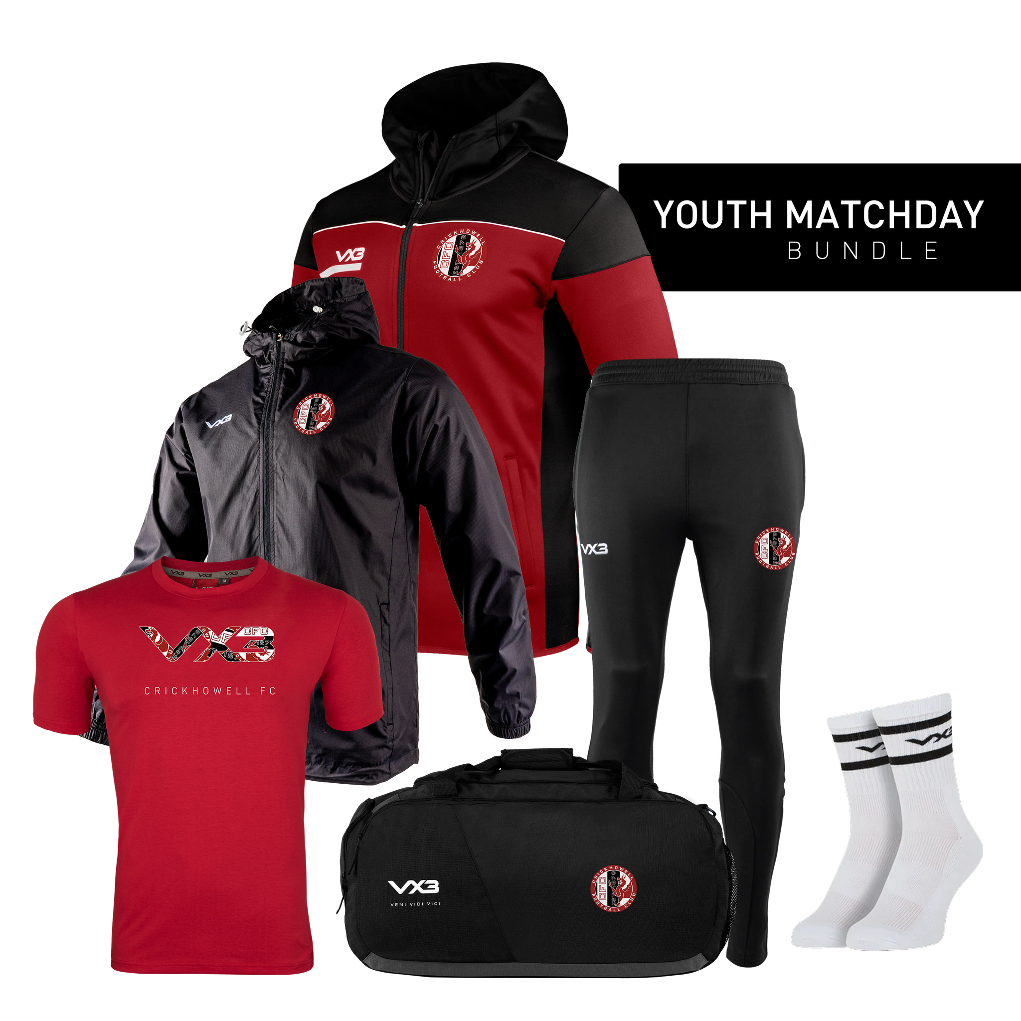 Crickhowell FC - Youth Matchday Bundle