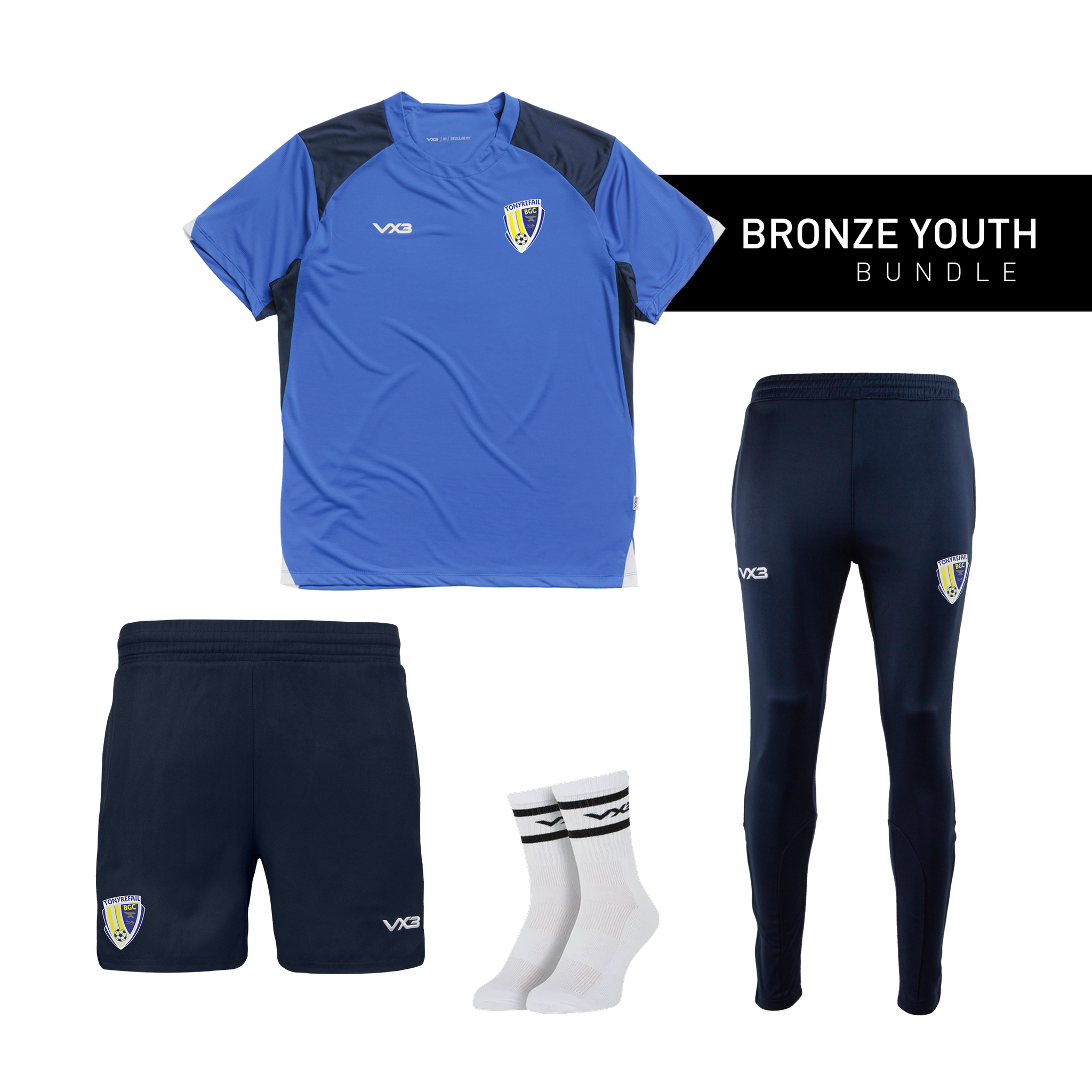 Tonyrefail BGC FC Bronze Youth Bundle