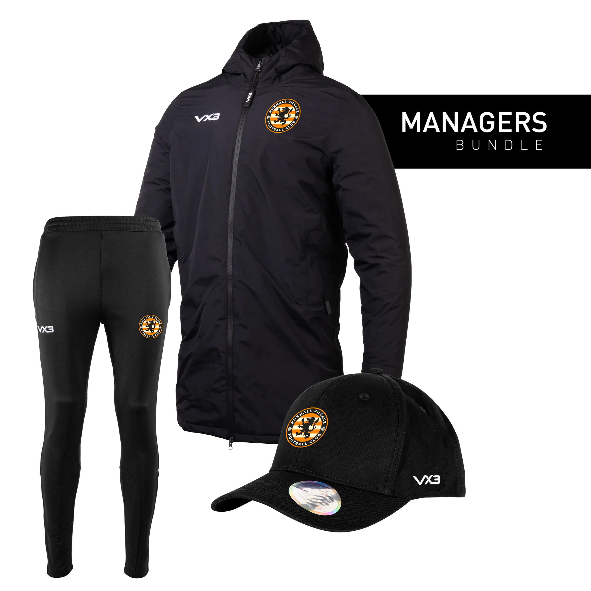 Rushall Village FC - Managers Bundle