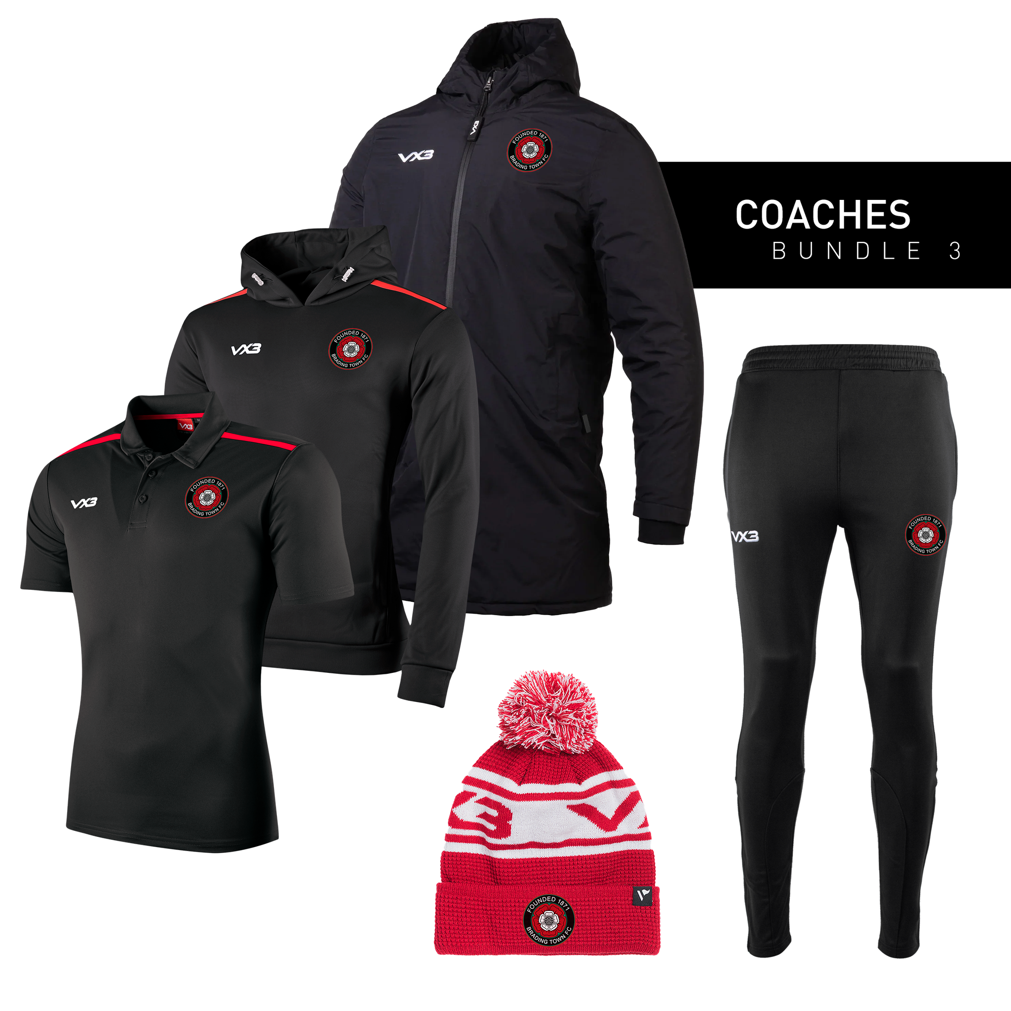 Brading Town FC Coaches Bundle 3