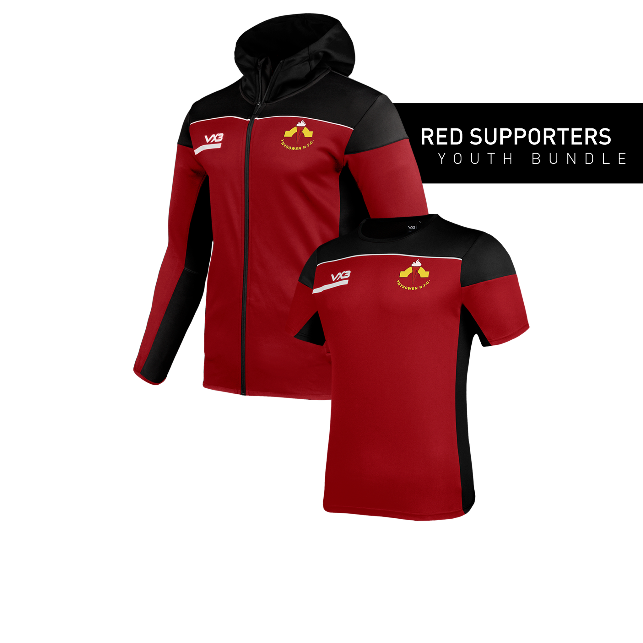 Ynysowen RFC Red Supporters Youth Bundle