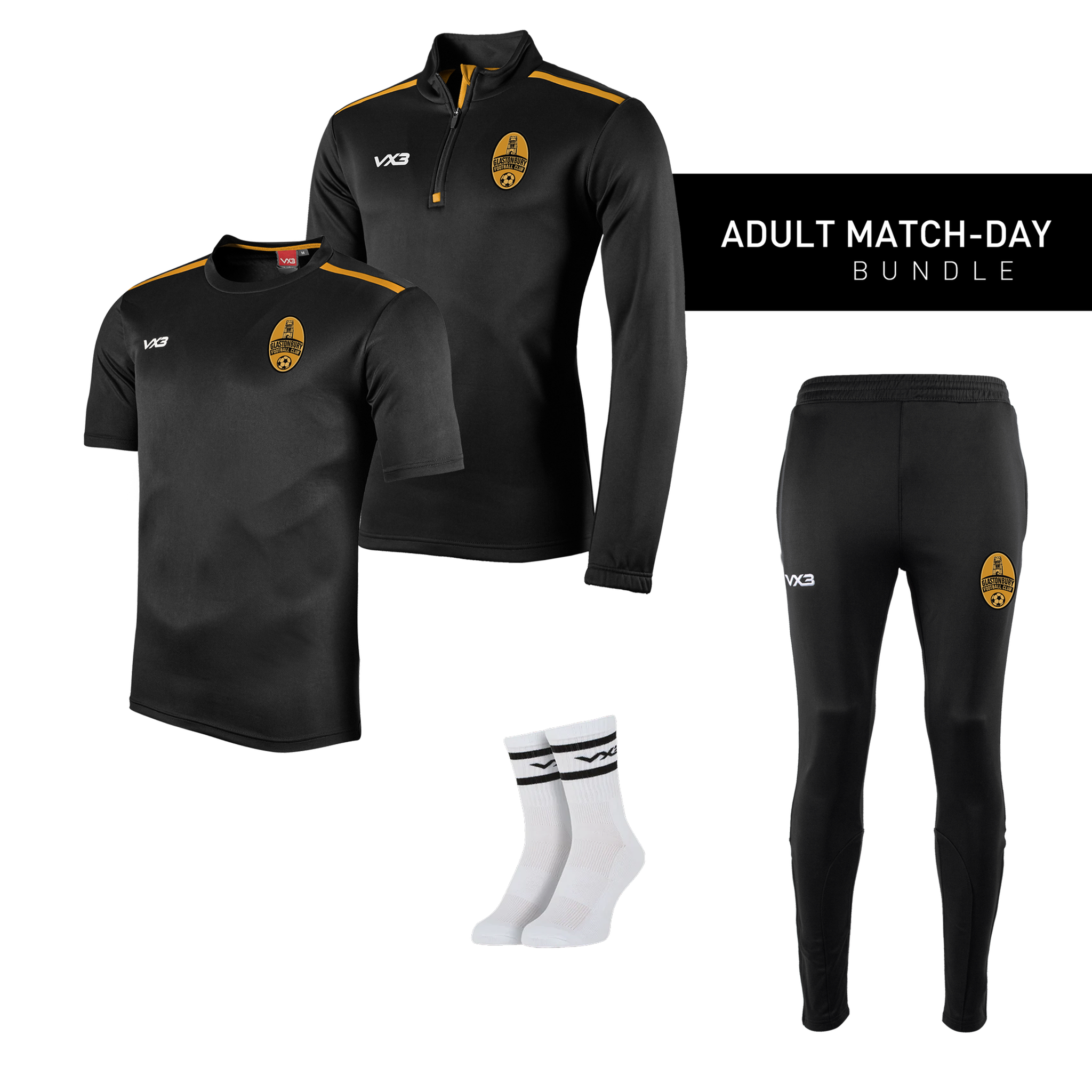 Glastonbury FC Adult Match-Day Bundle