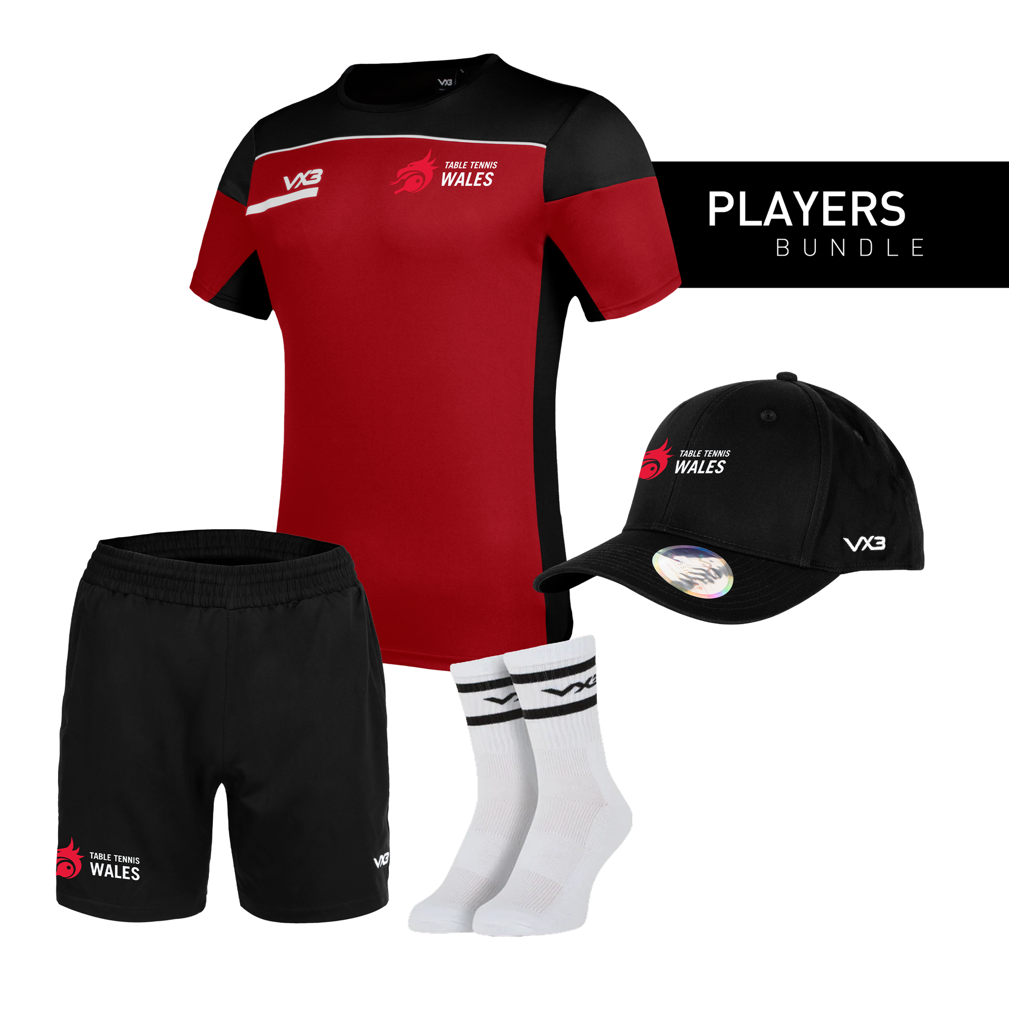 Wales Table Tennis - Players Bundle