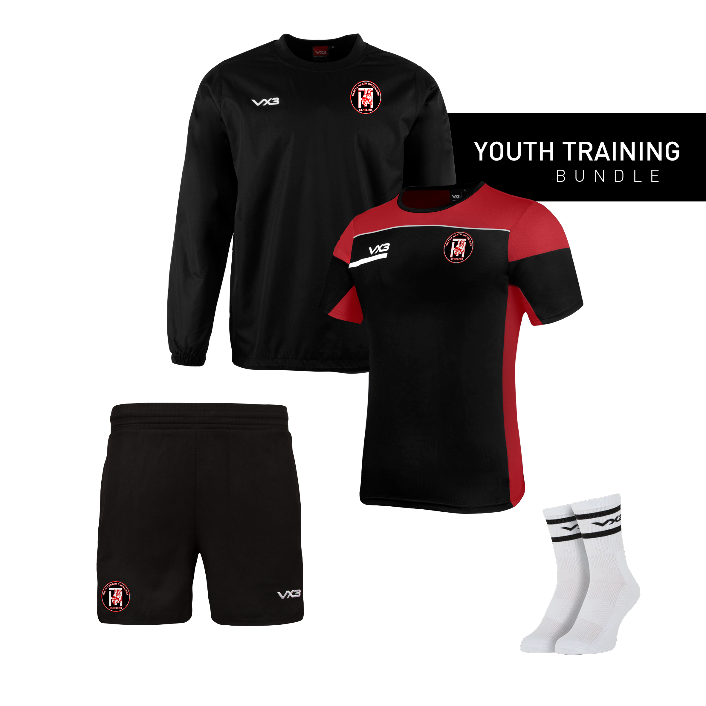 Thatto Heath Crusaders RL Youth Training Bundle