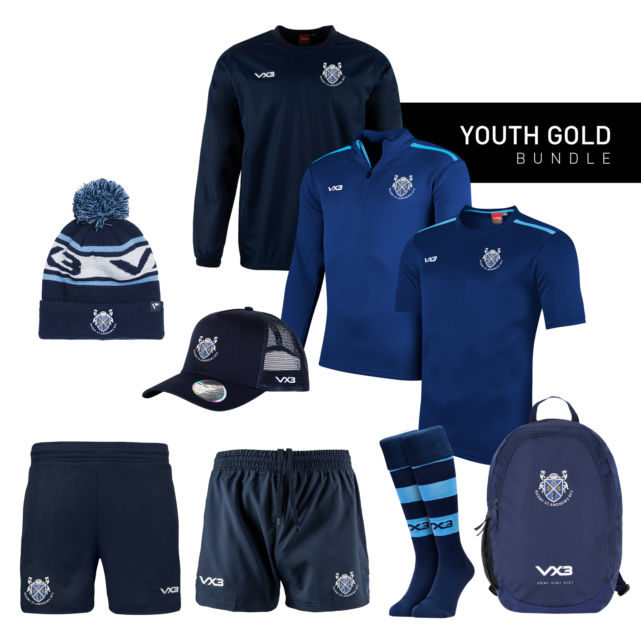 Rugby St Andrews RFC Youth Gold Bundle