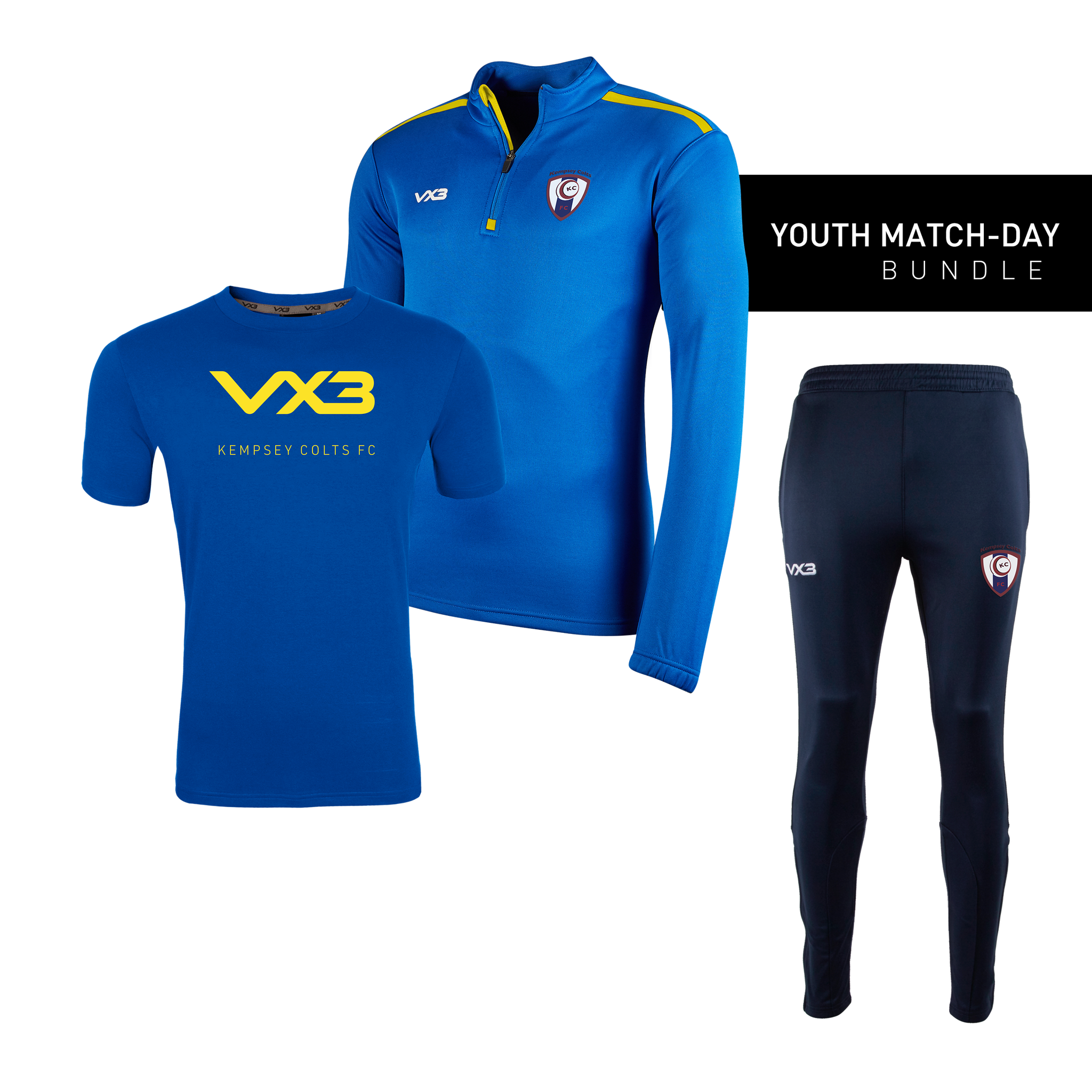 Kempsey Colts FC Youth Match-Day Bundle