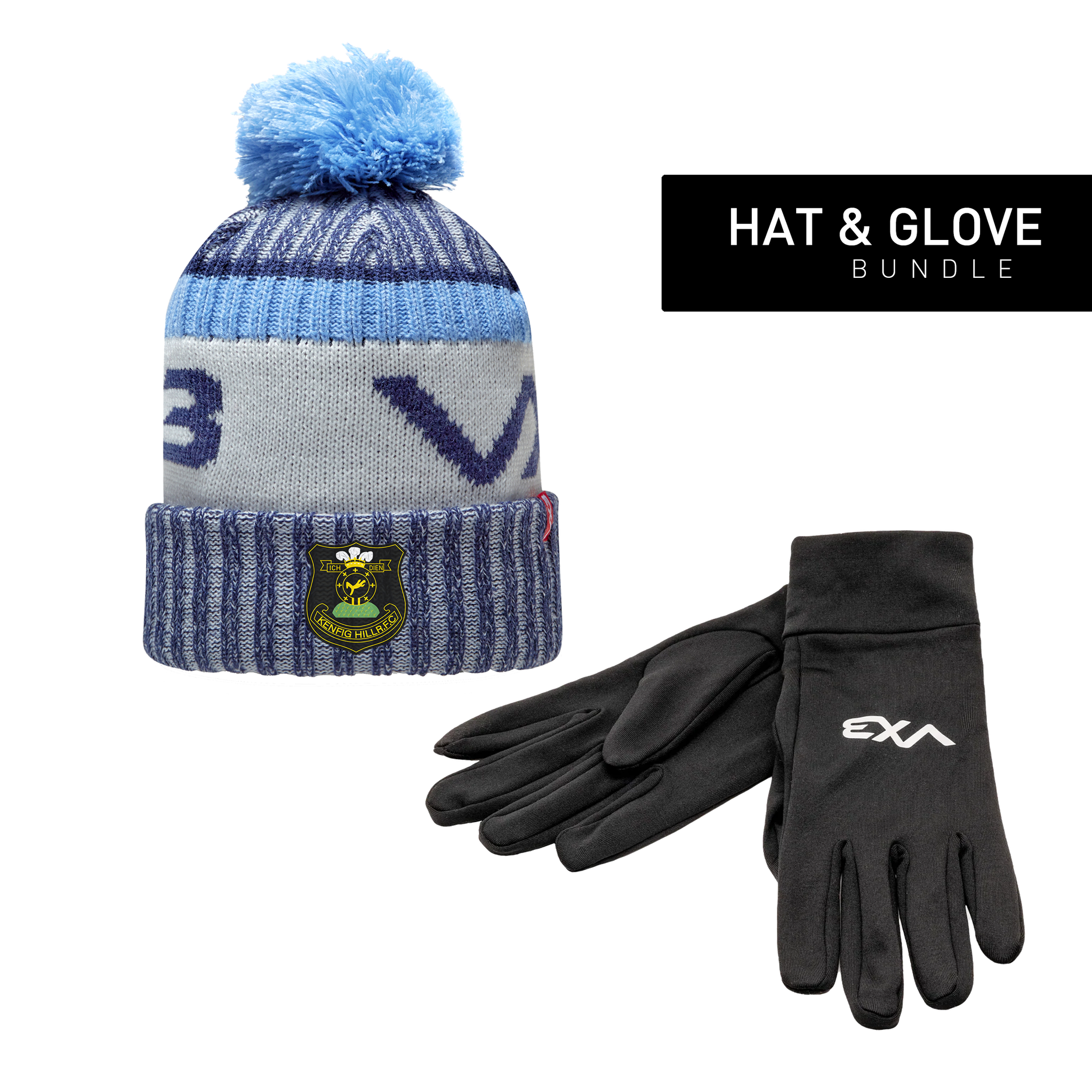 Kenfig Hill RFC Hat & Glove Bundle