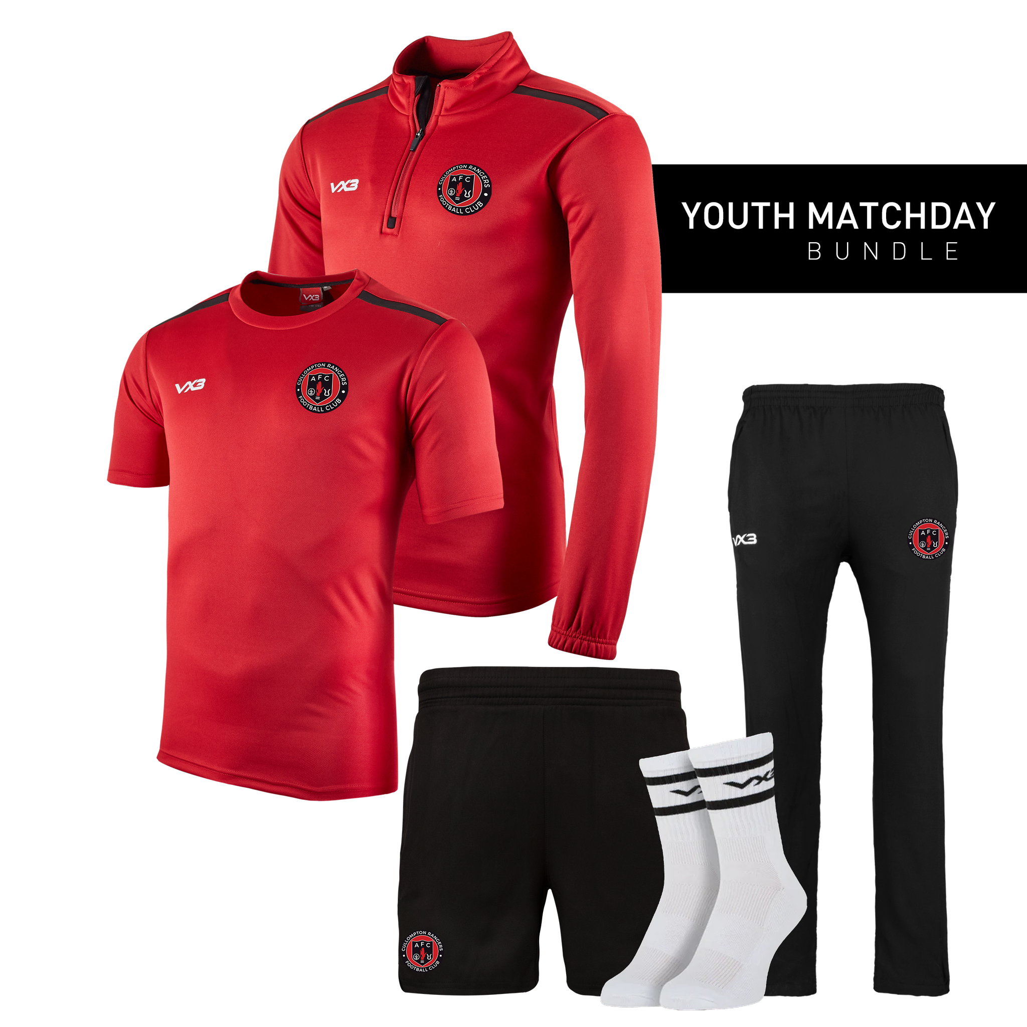 Cullompton Rangers FC - Youth Matchday Bundle