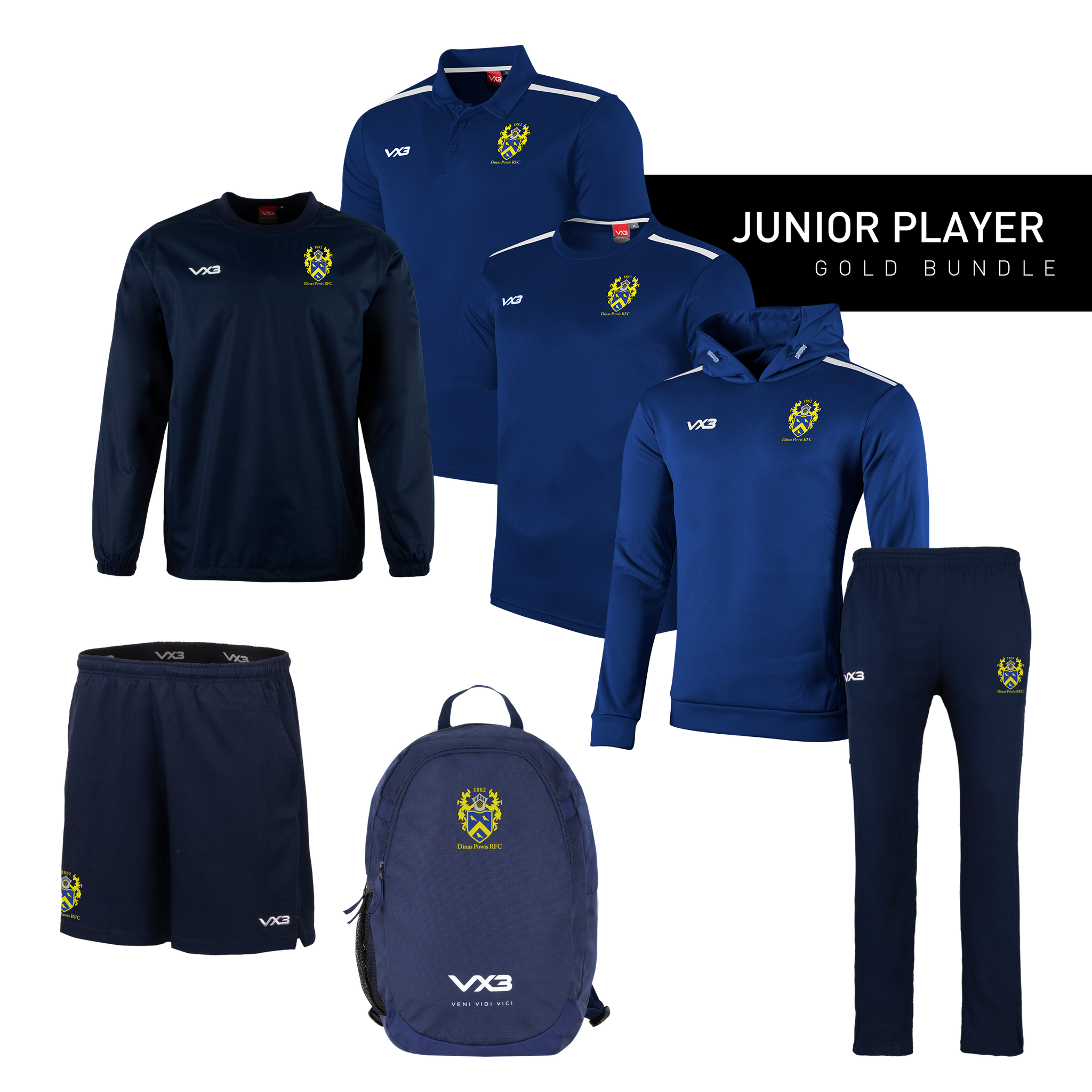 Dinas Powys RFC Junior Player Gold Bundle