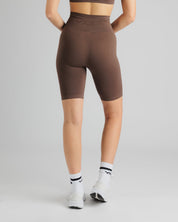 Spira Seamless Bra and Cycle Short Set Chocolate